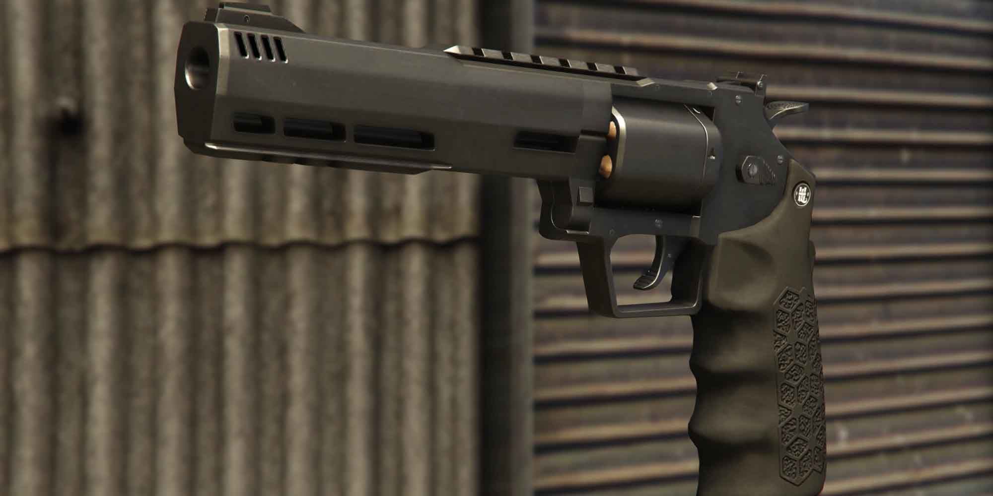 The MKII Heavy Revolver in GTA 5 only holds six bullets, but is one of the more powerful handguns