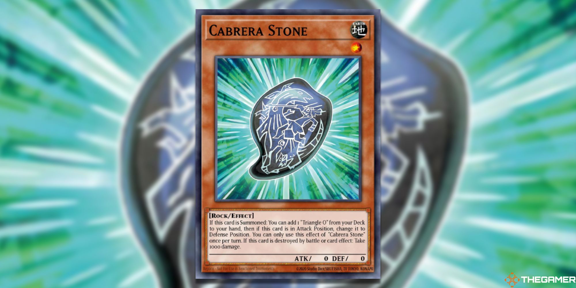 Cabrera Stone Yu-Gi-Oh! Card Art