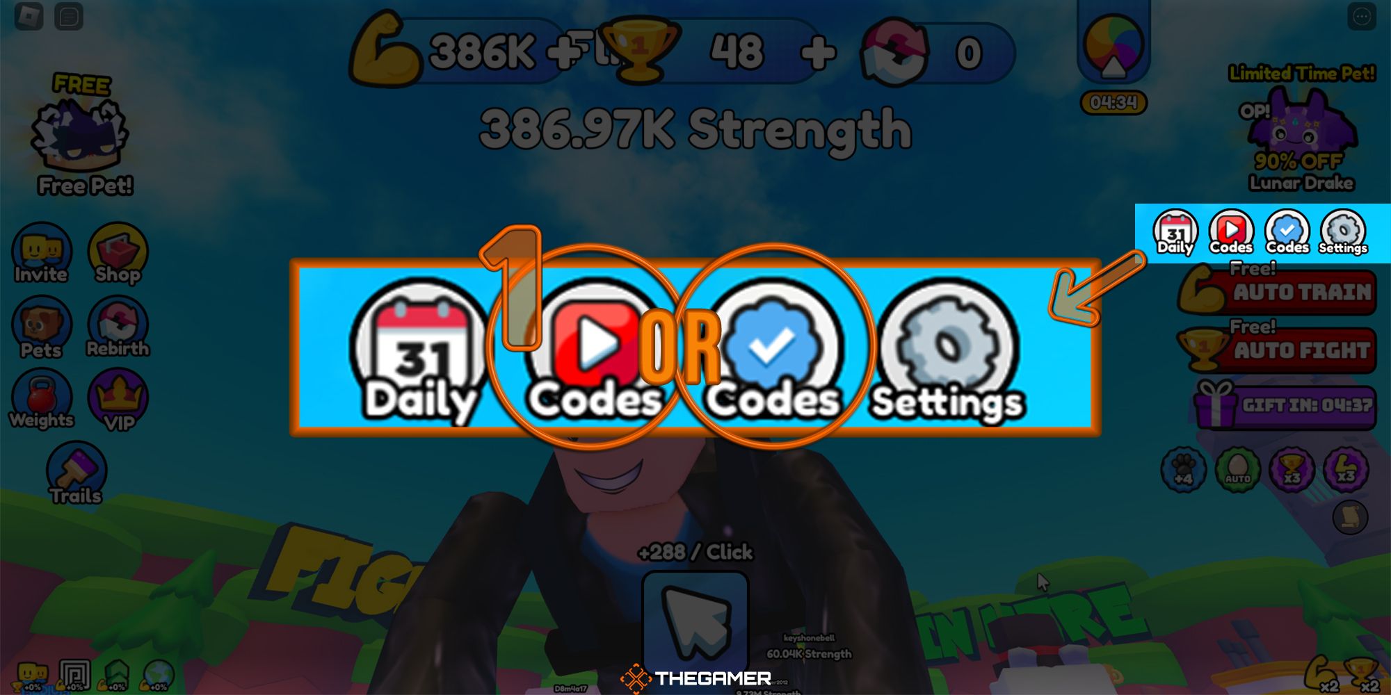 Push Up Battles Codes For Roblox