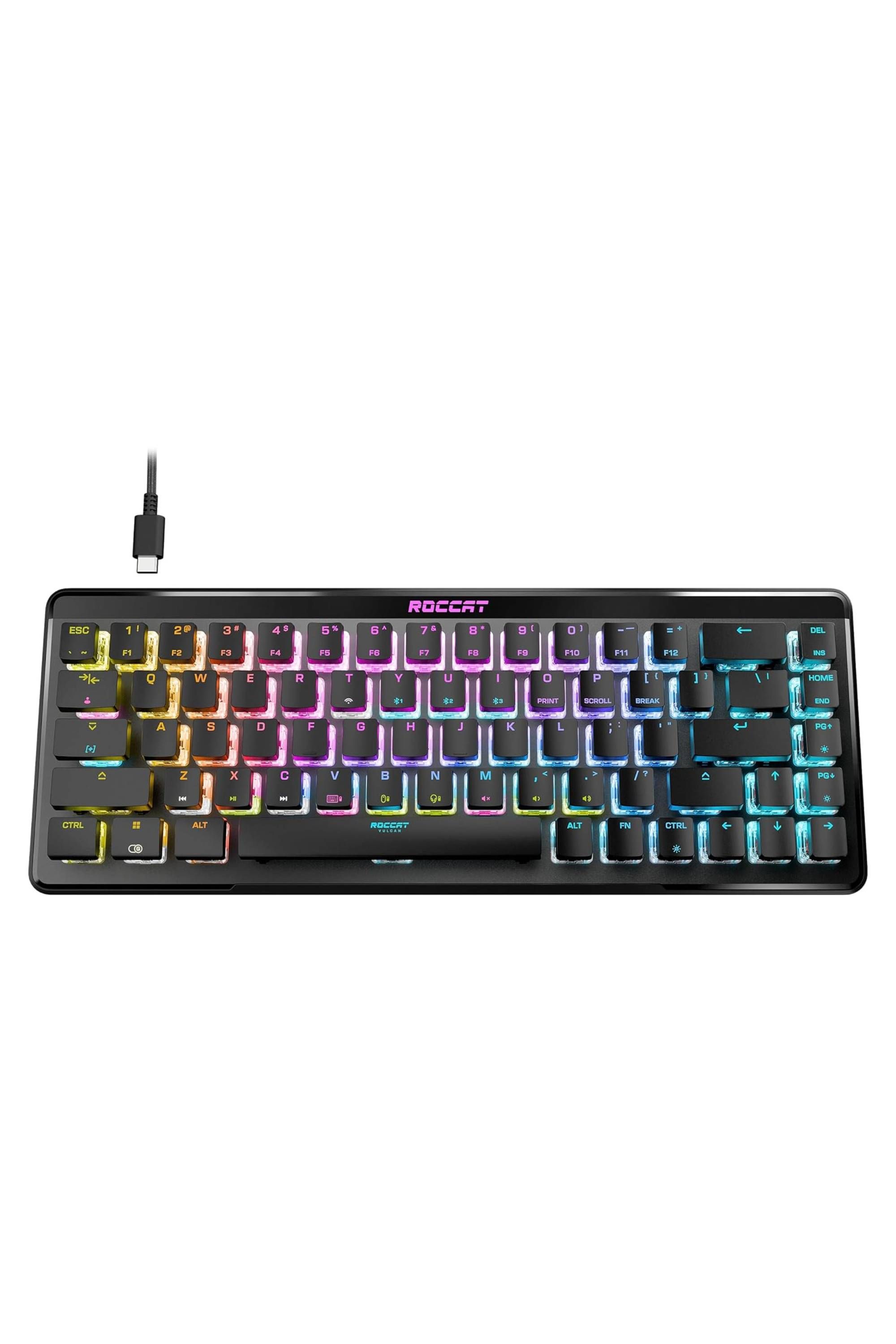 بهترین مینی کیبورد در سال 2024 12 صفحه کلید ROCCAT Vulcan II Mini Air Gaming