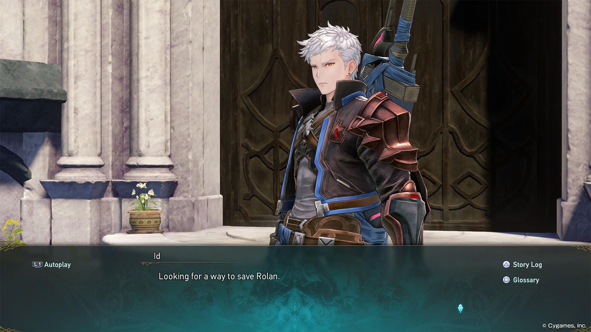 id trying to find a way to save rolan in a cutscene