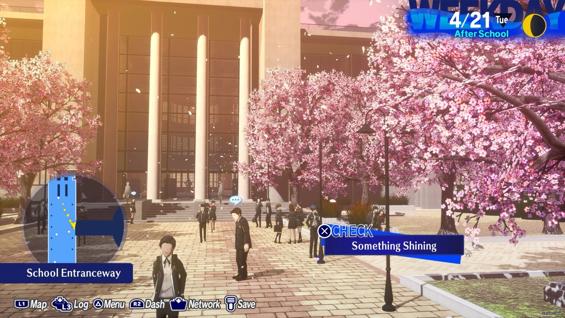 school entranceway twilight fragment locations persona 3 reload