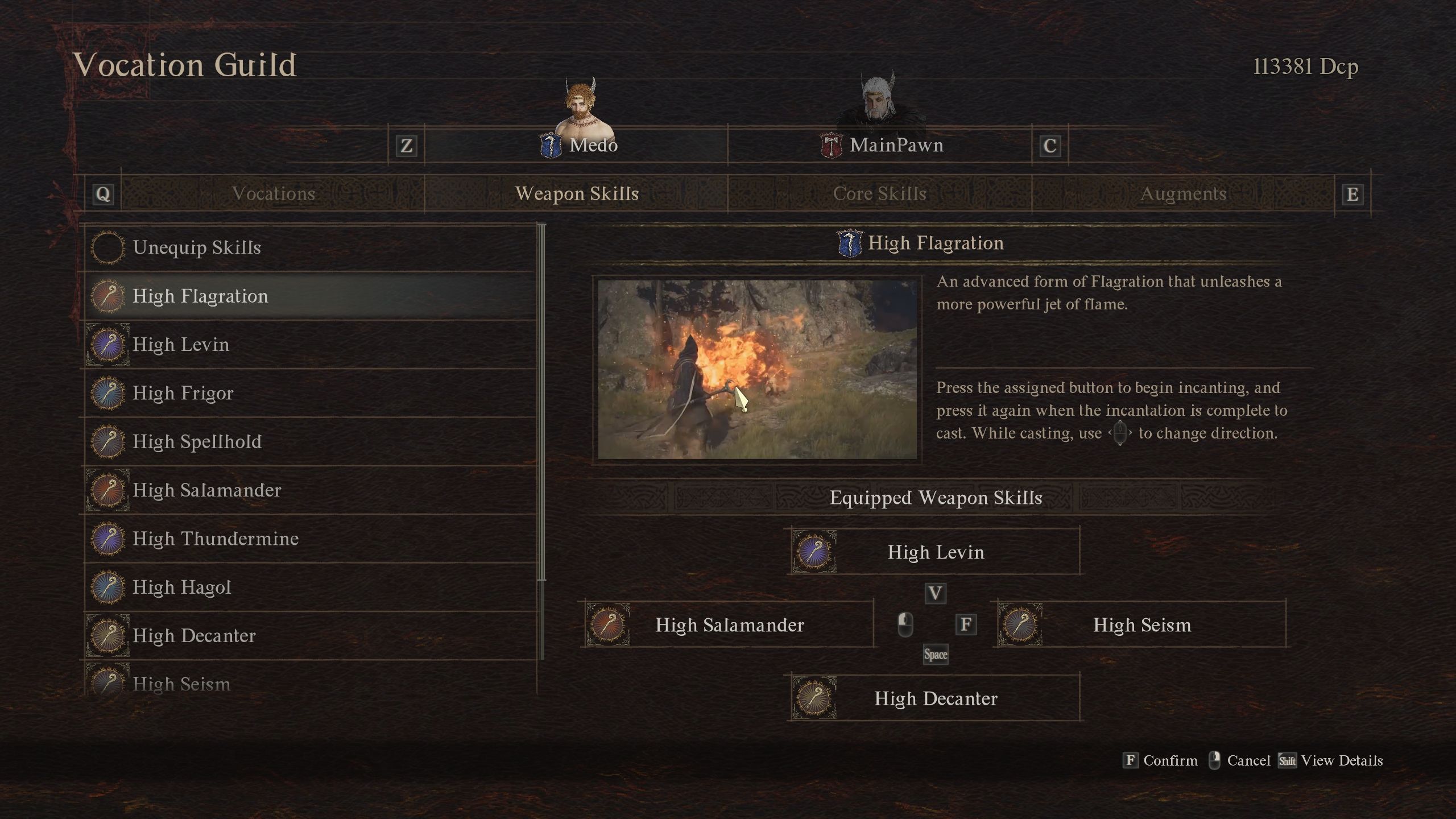 Sorcerer Weapon Skills - Dragon&rsquo;s Dogma 2