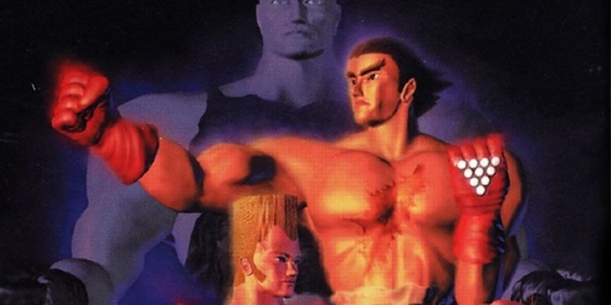 Kazuya Mishima and Paul Phoenix in Tekken 1
