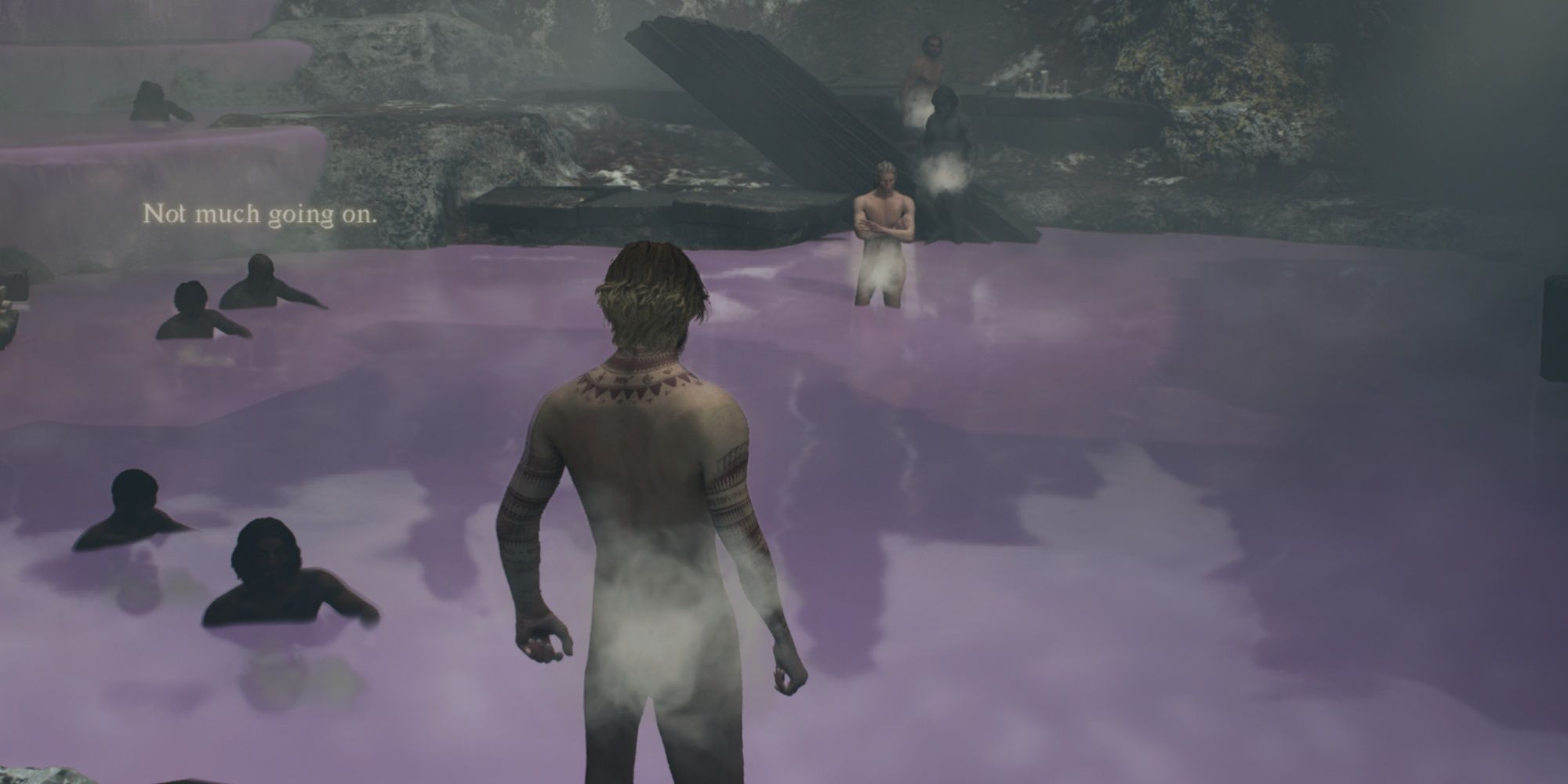The Volcanic Island Hot Springs in Dragon's Dogma 2