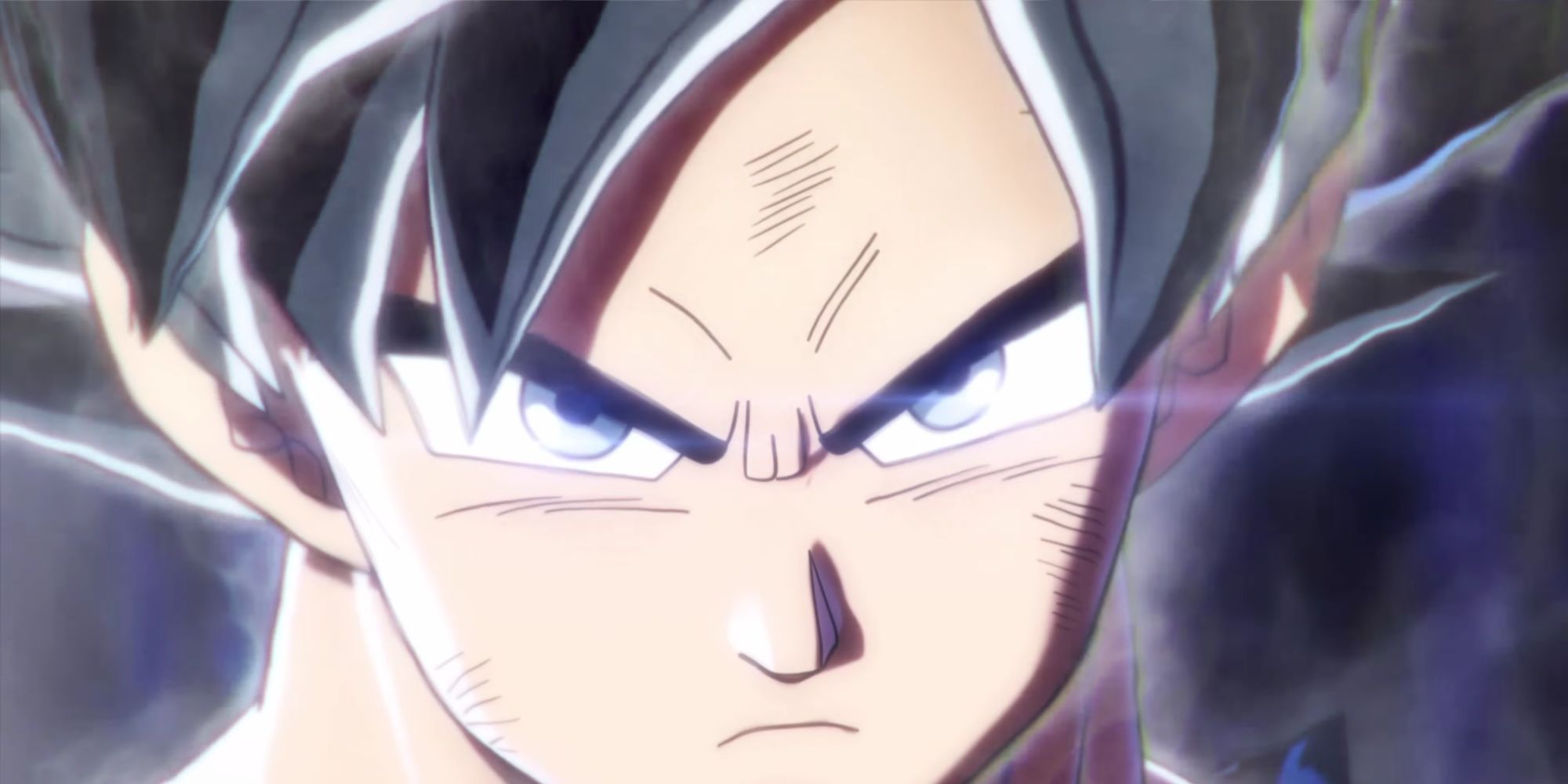 Ultra Instinct Sign Goku in Dragon Ball Xenoverse 2.