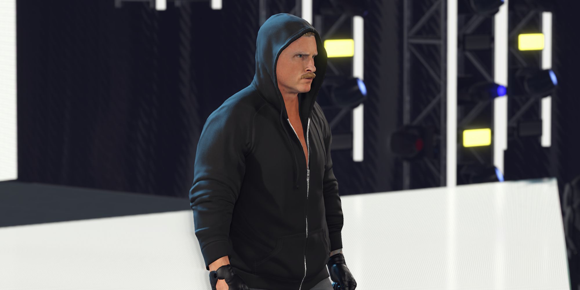 WWE 2K24 Dexter Lumis Making Entrance