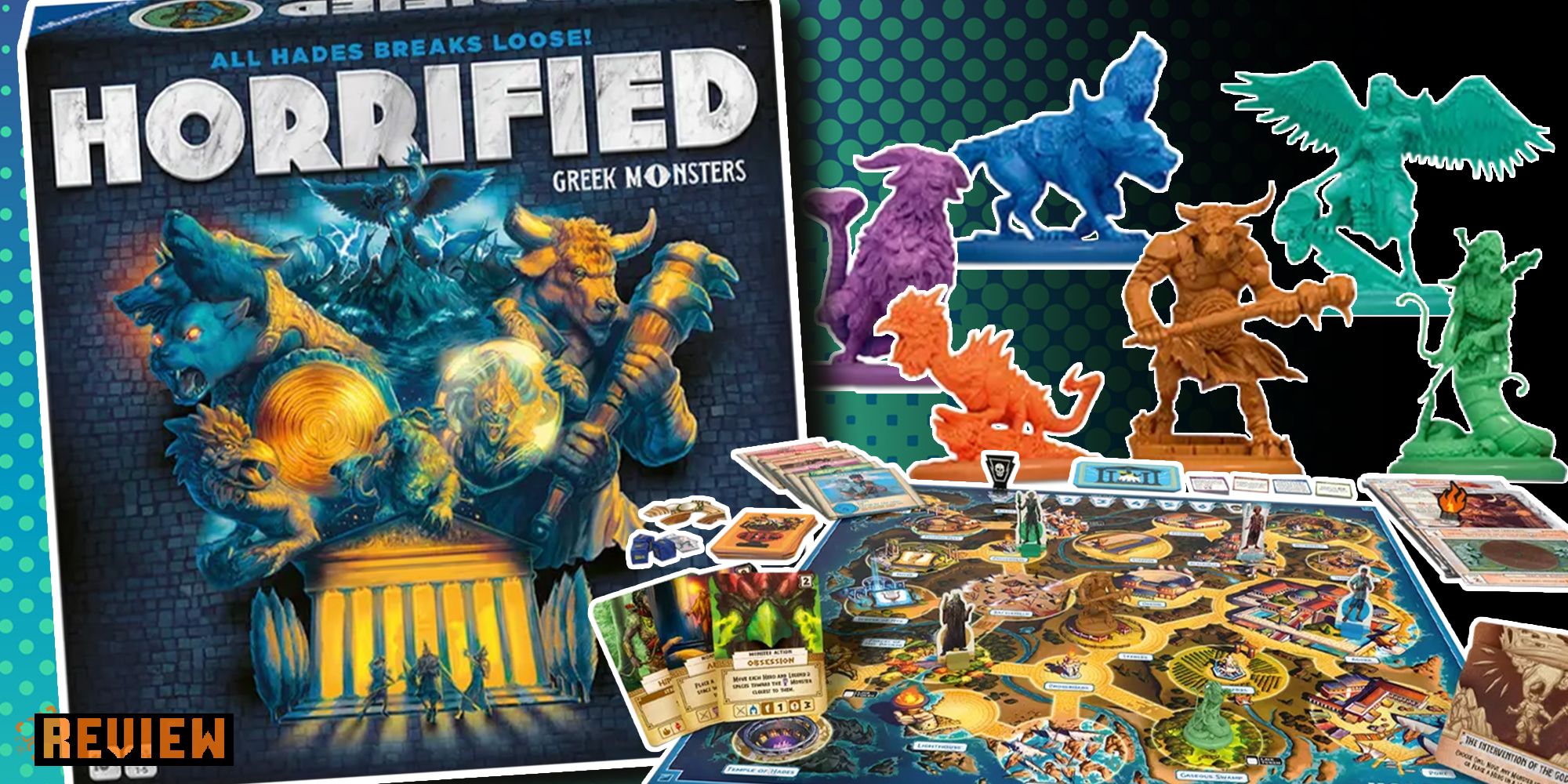 Horrified: Greek Monsters Review - Still Scaring The Competition