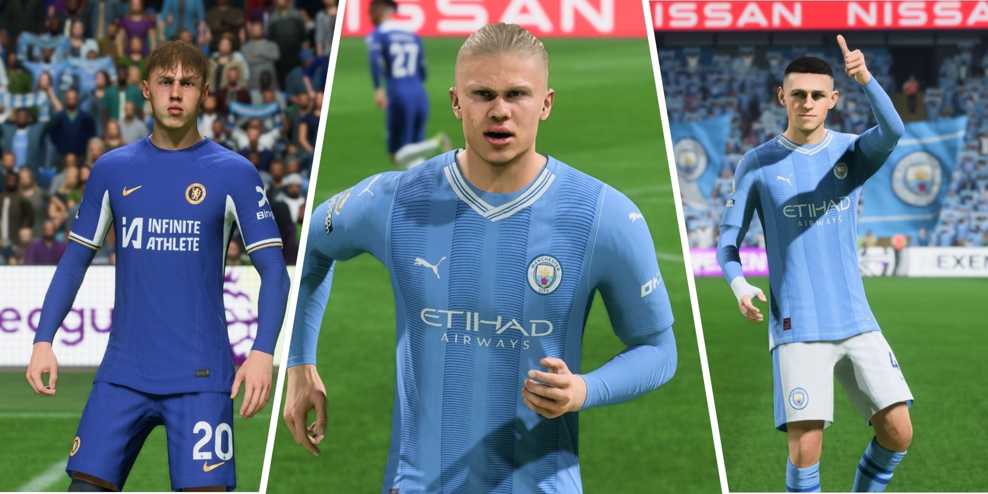 An image of the players to expect in EA Sports FC 24's Premier League TOTS