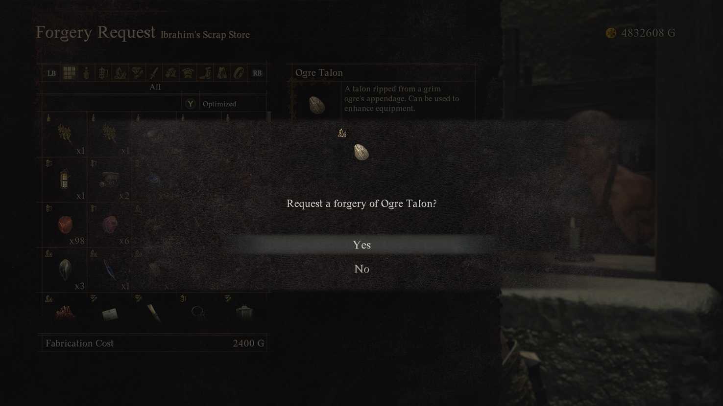 Get Ogre Talon in Dragon's Dogma 2