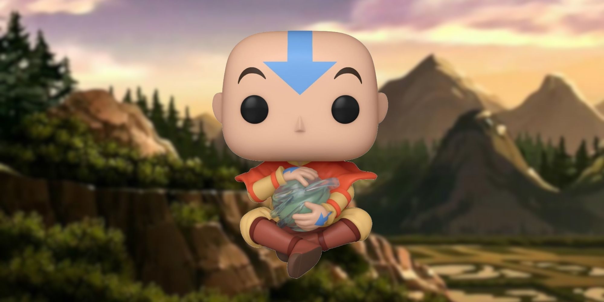 Best Avatar Funko POP Figures Aang Figure With Ball Of Air