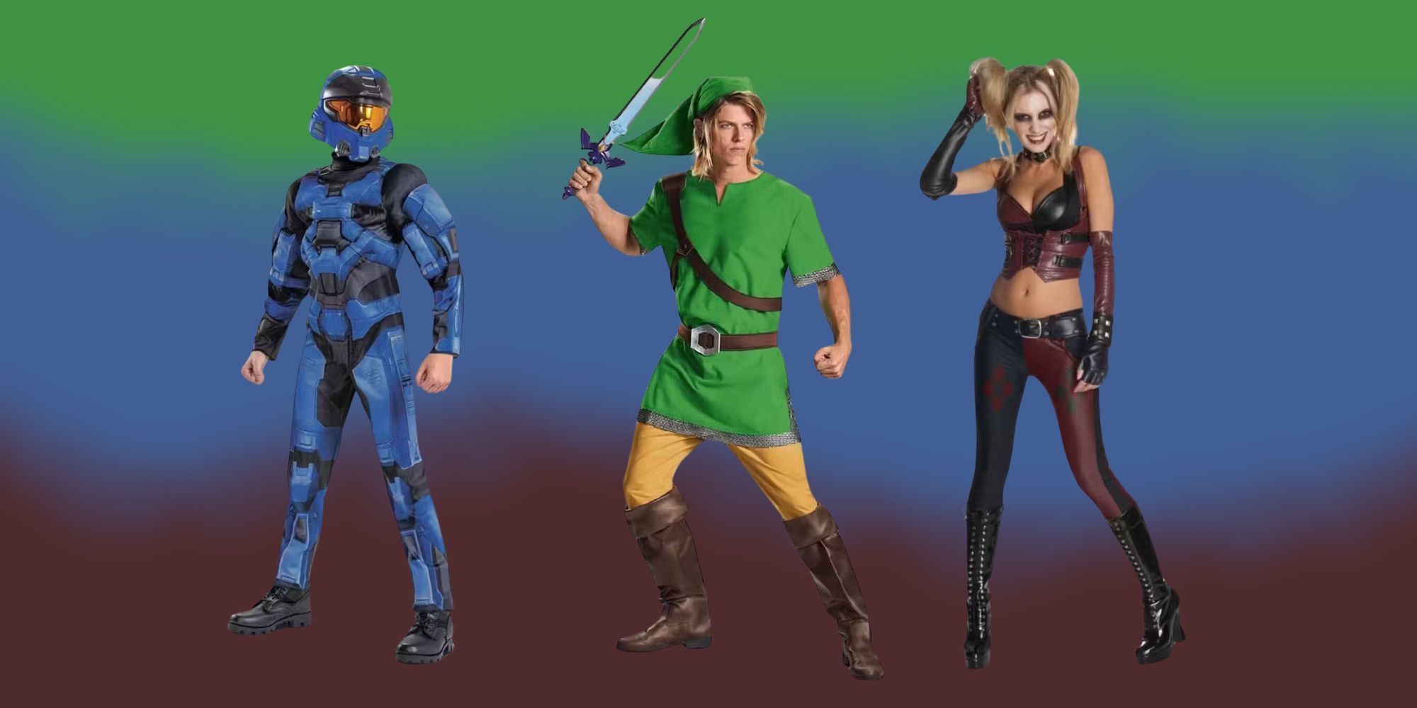 Доступные костюмы для видеоигр для бюджетного косплея