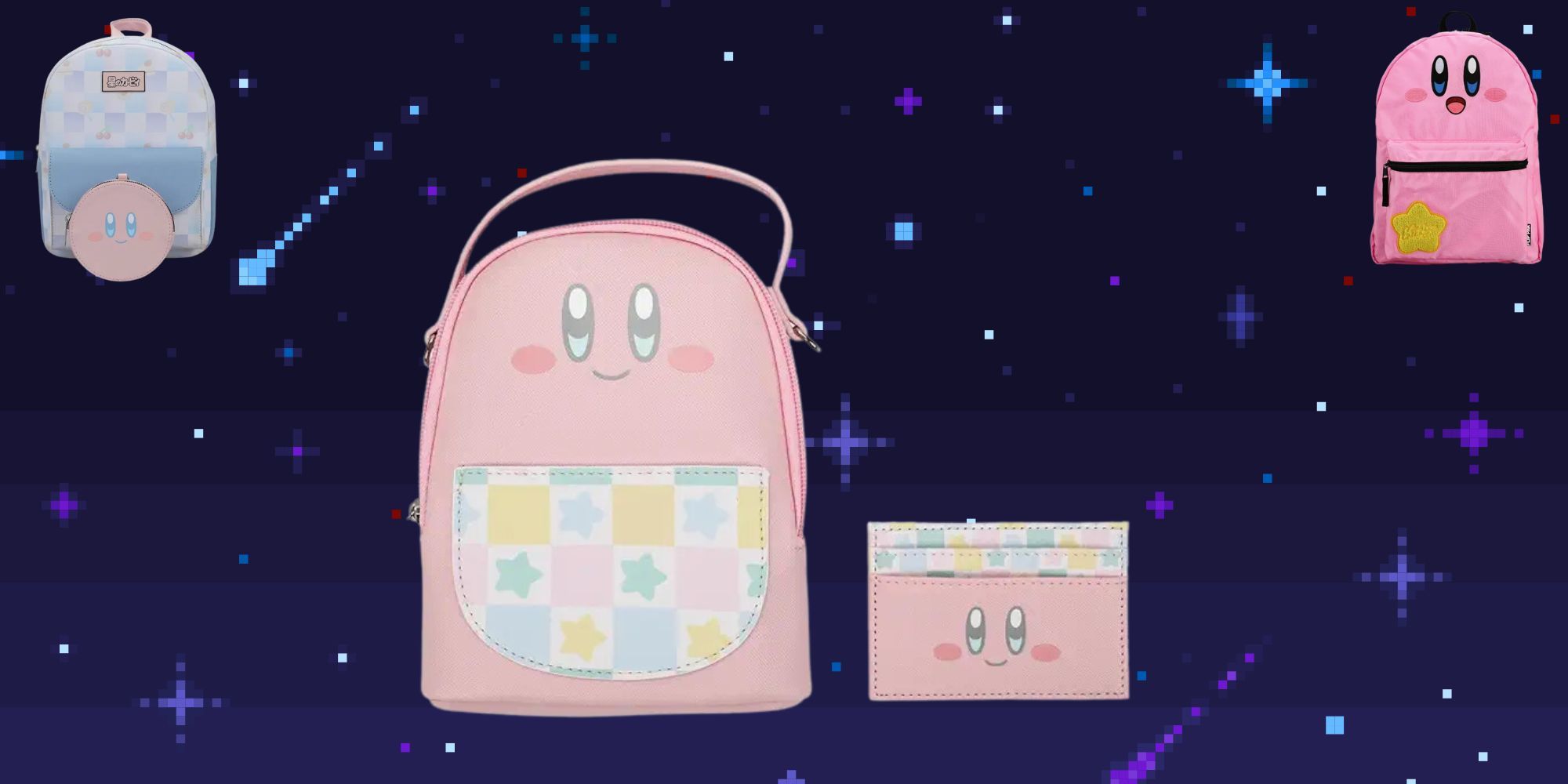 Best Kirby Backpacks against a starry background