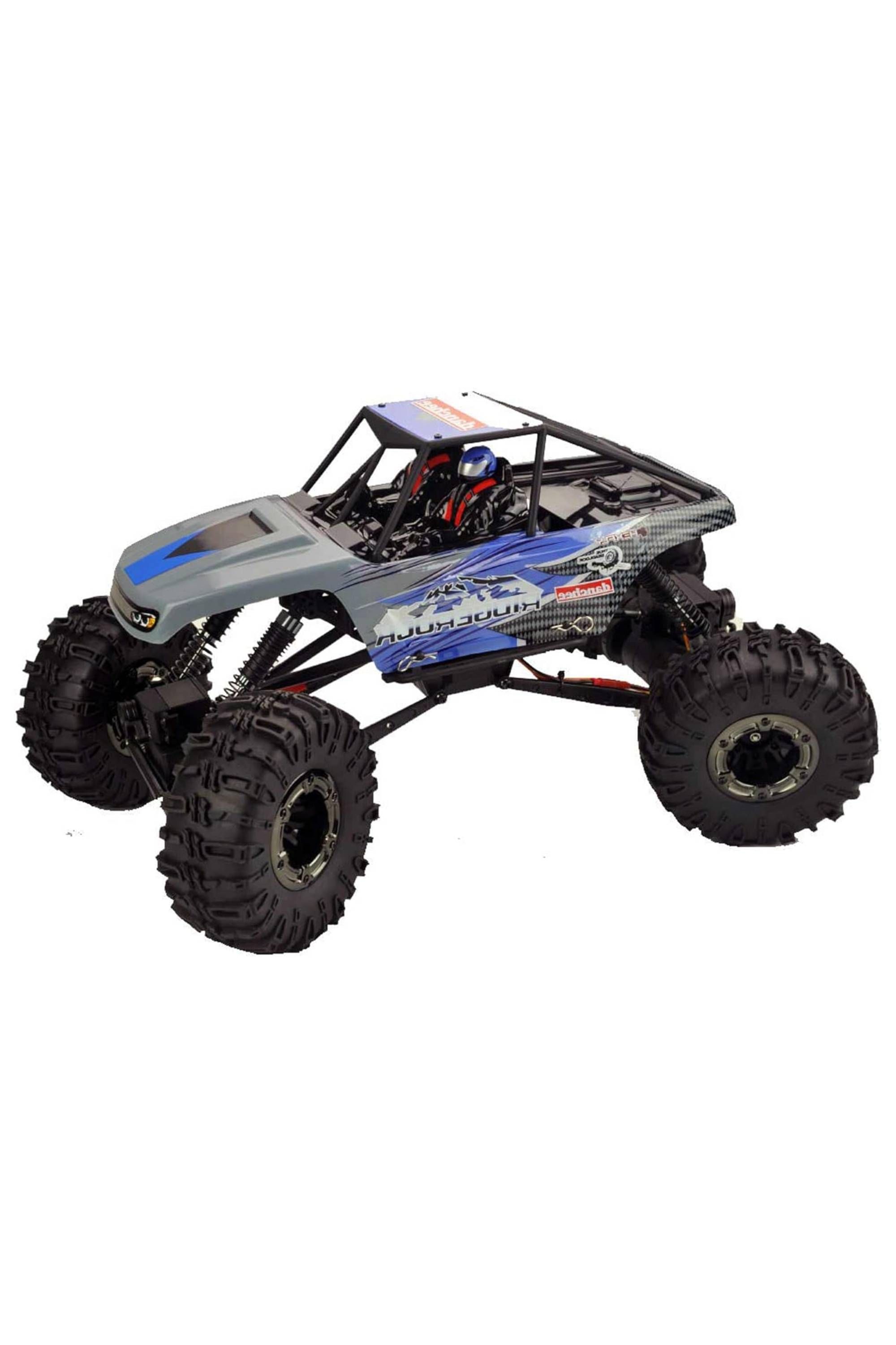 بهترین خودروهای RC در سال 2024 17 Danchee RidgeRock 1-10 4WD Electric Rock Crawler RTR Blue