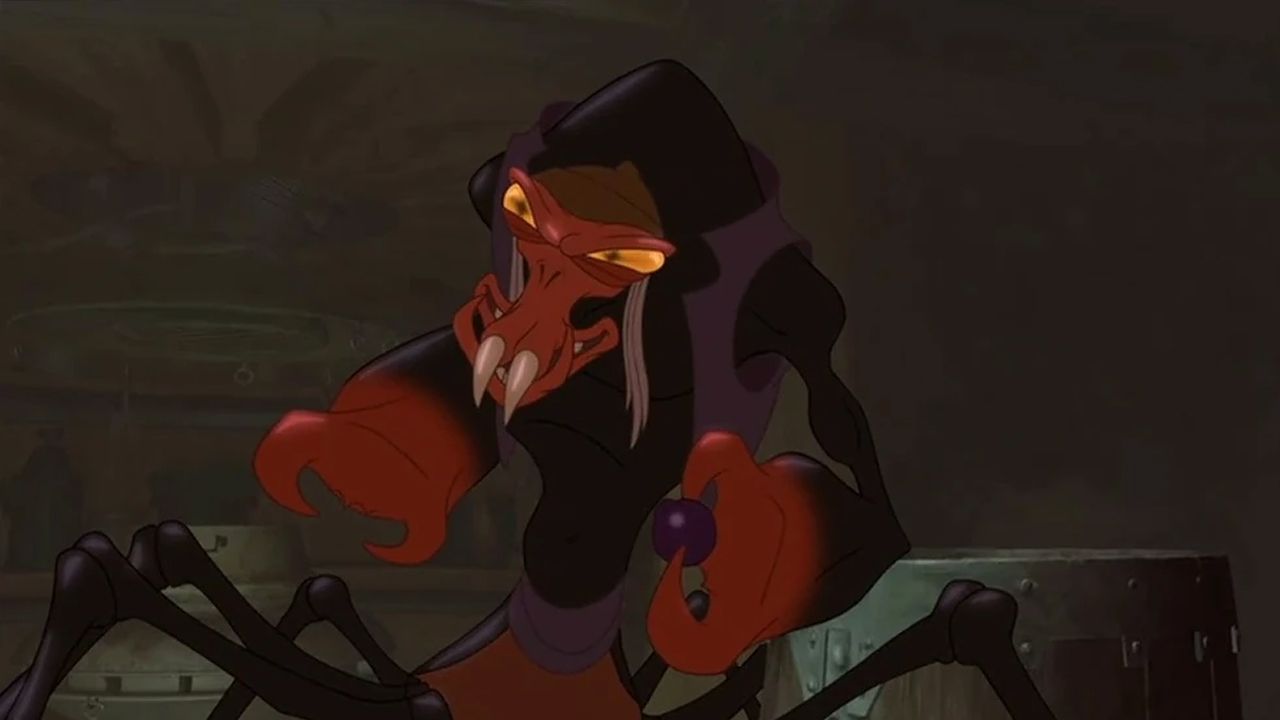 Every Disney Villain Falling To Their Death In A Disney Movie