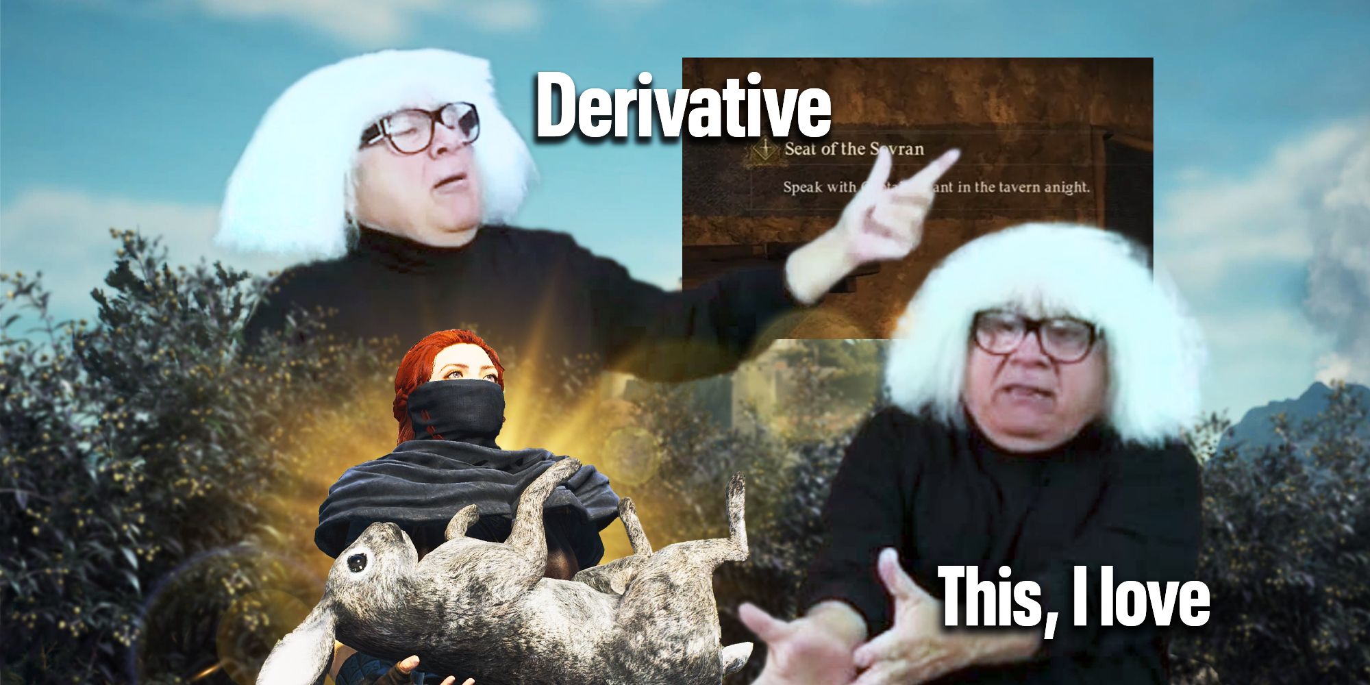 Danny Devito from Its Always Sunny calling Dragons Dogma 2's quests 'derivative'