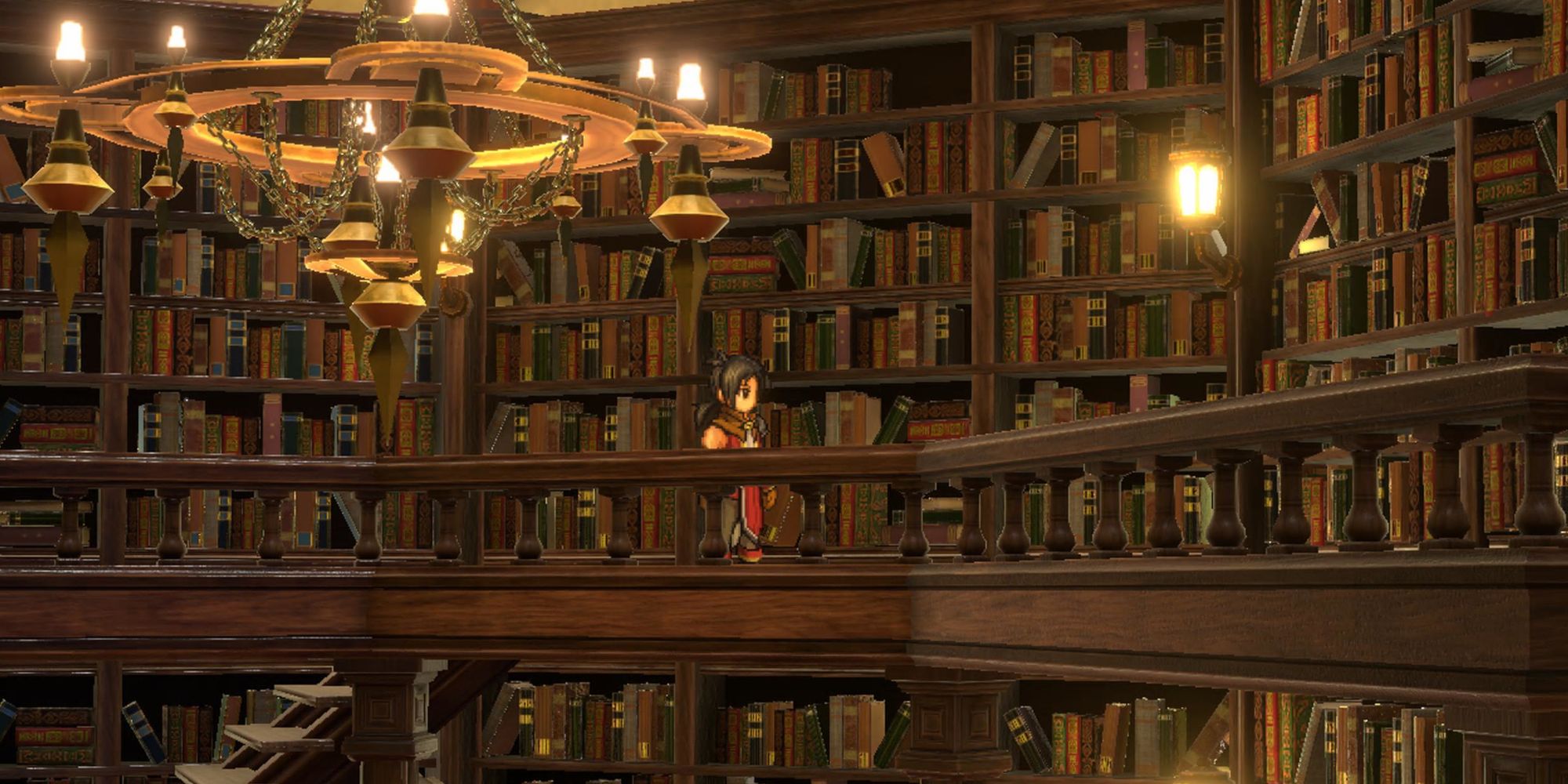 Eiyuden Chronicle Hundred Heroes, Nowa in the castle library