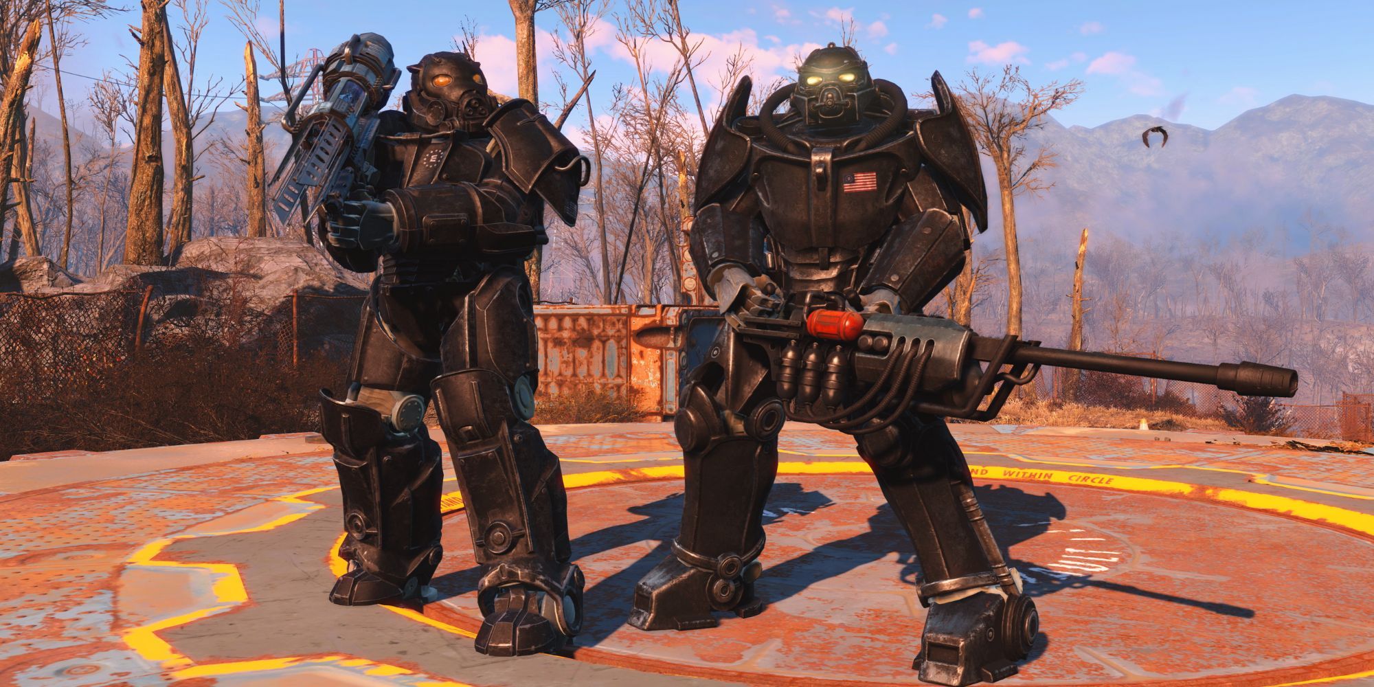 Armour in the current-gen update for Fallout 4.
