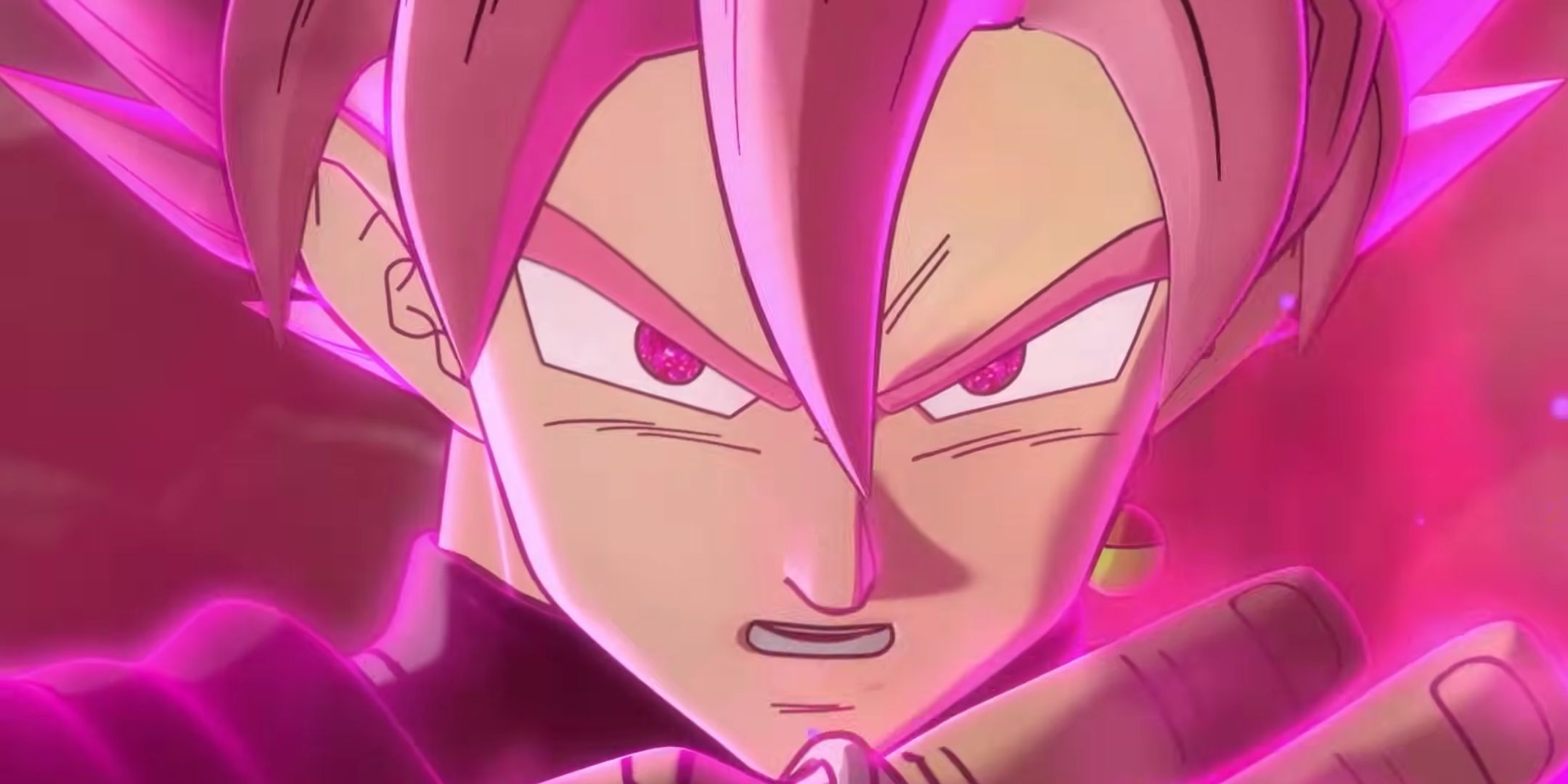 Goku Black's ultra villainous mode in Xenoverse 2.