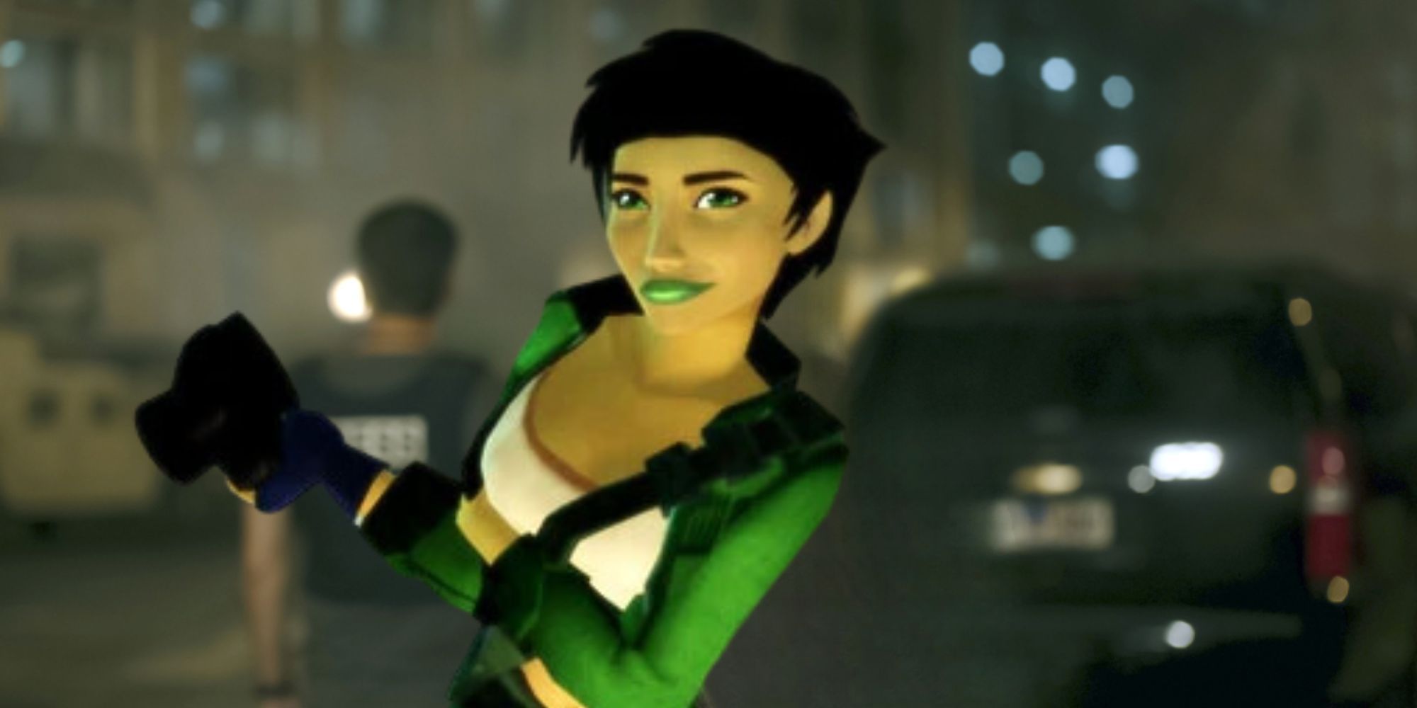 Jade from Beyond Good and Evil in a still from Alex Garland's Civil War