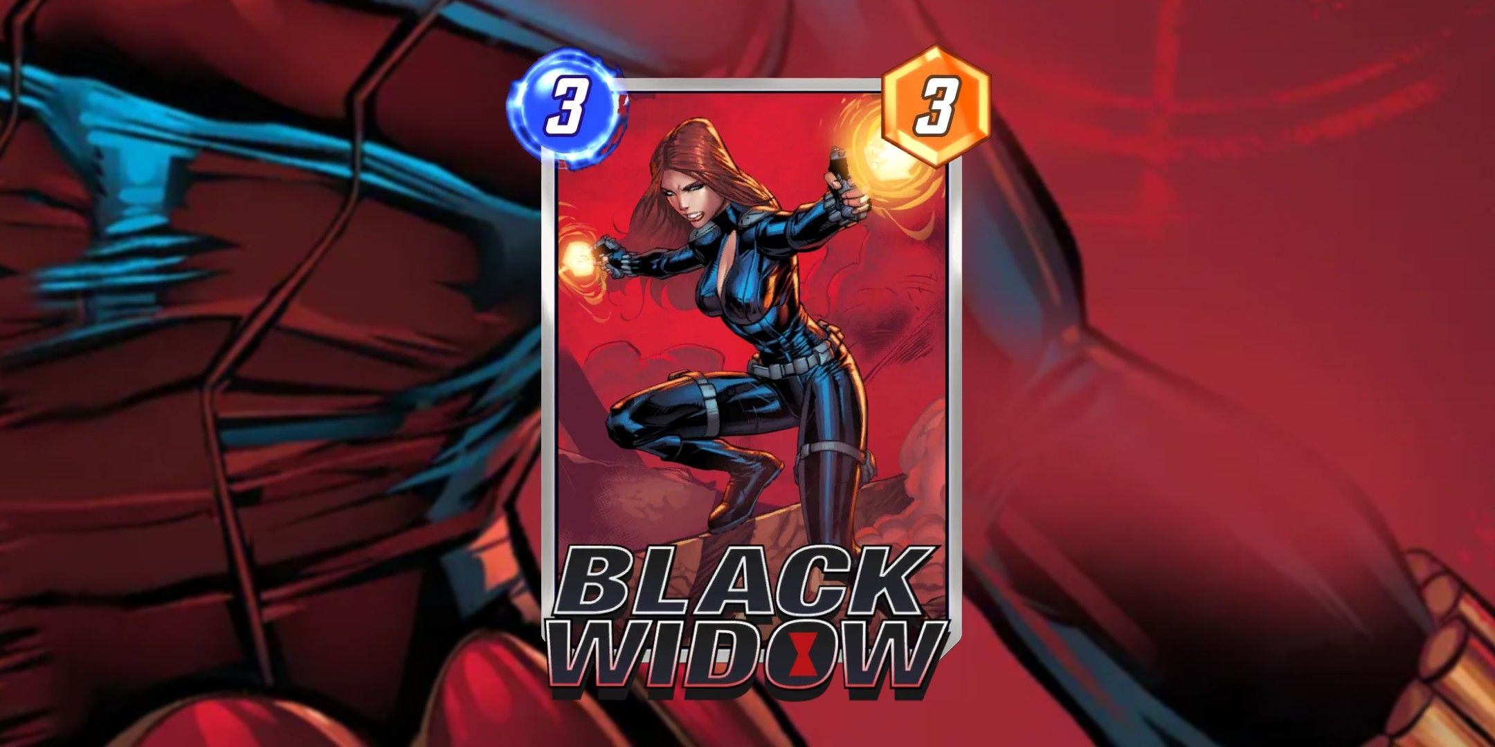 Marvel Snap Card Black Widow