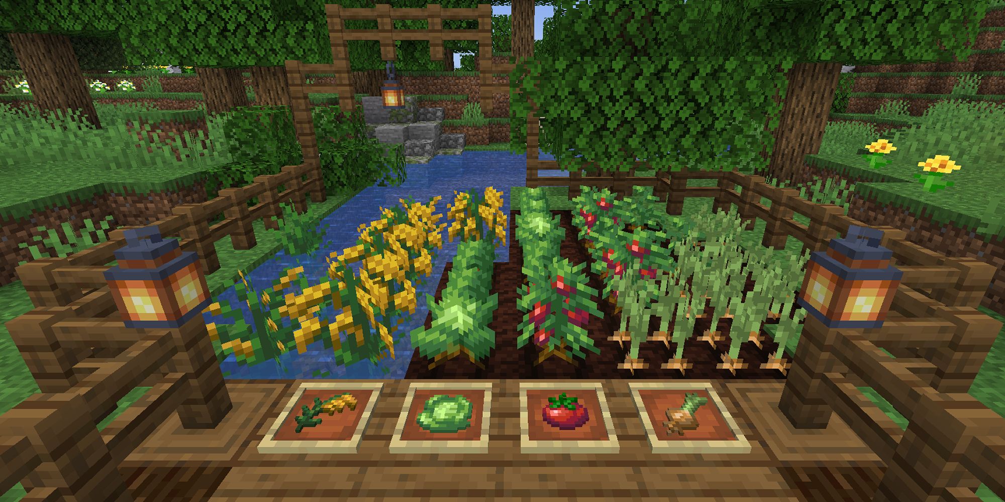 Minecraft Modpack Farmer's Delight Farm Plot