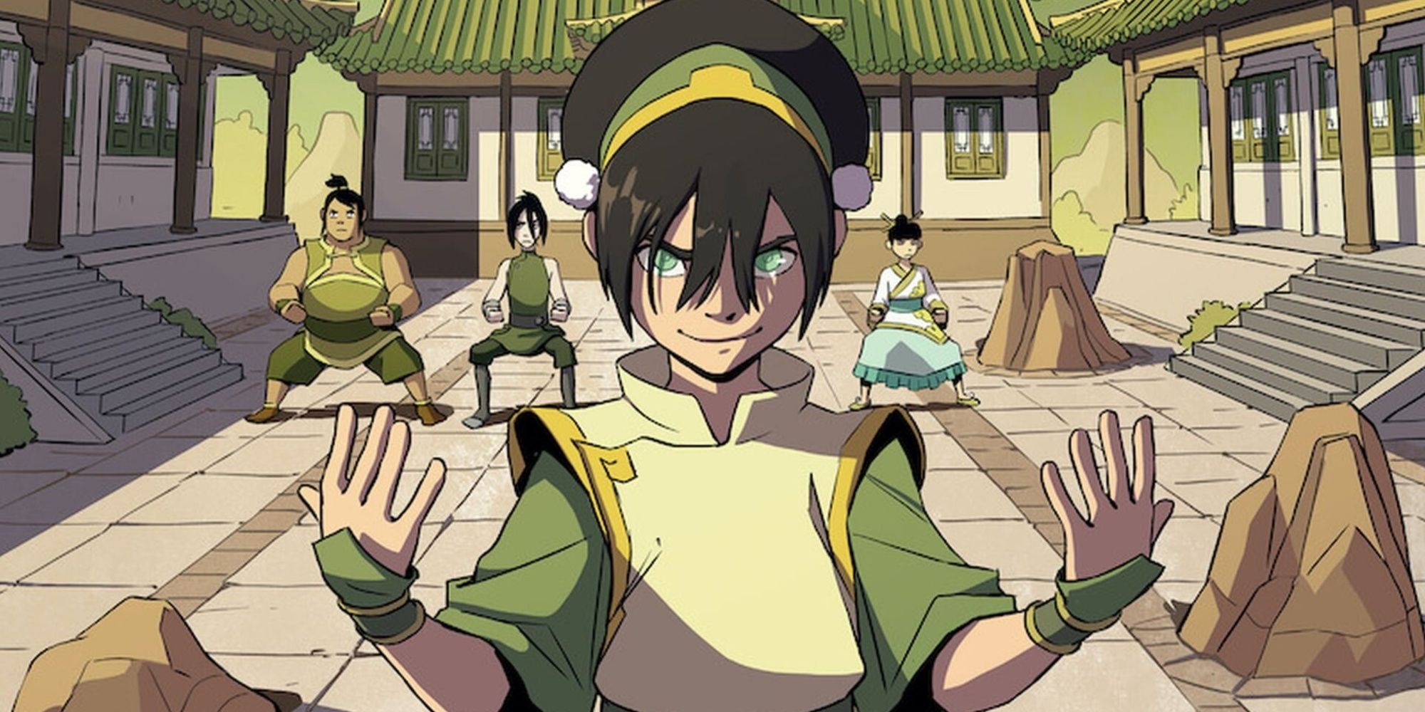 Toph in the comics