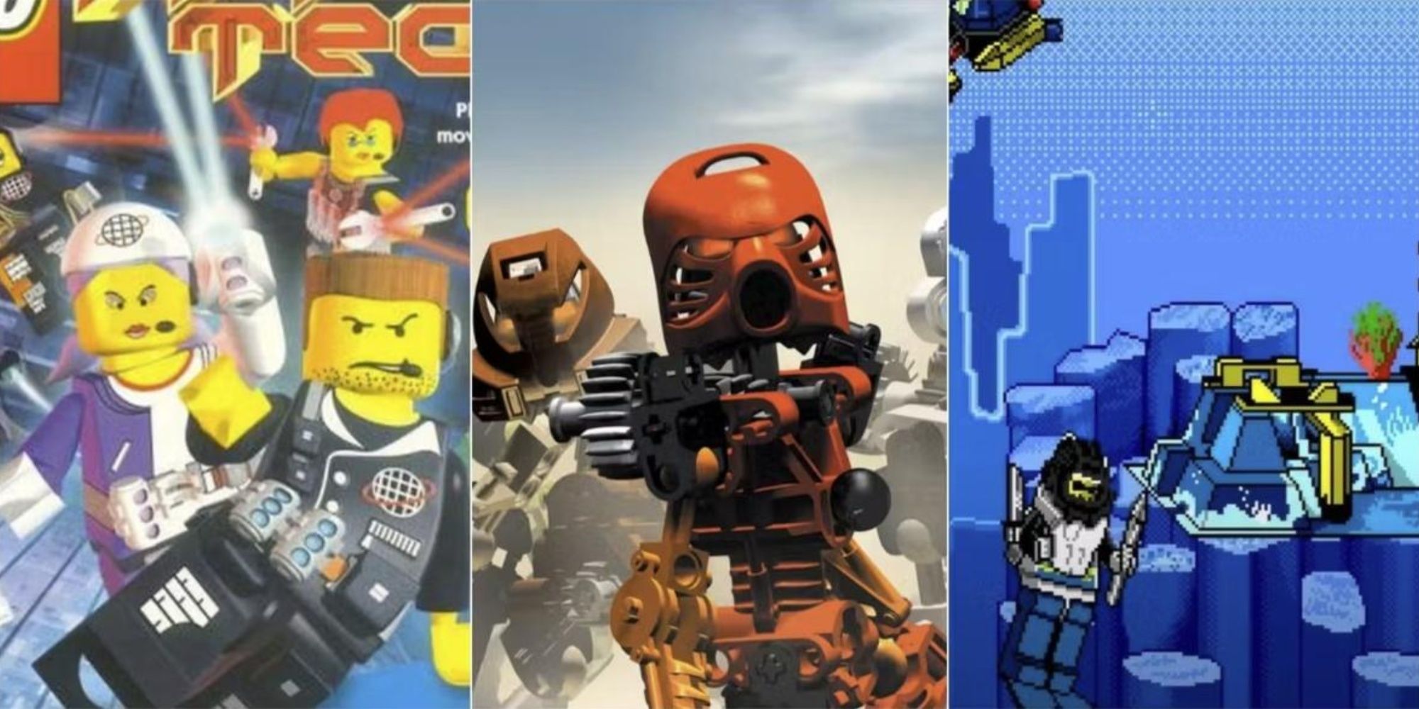 Lego Alpha Team, Bionicle, and Lego Fun To Play