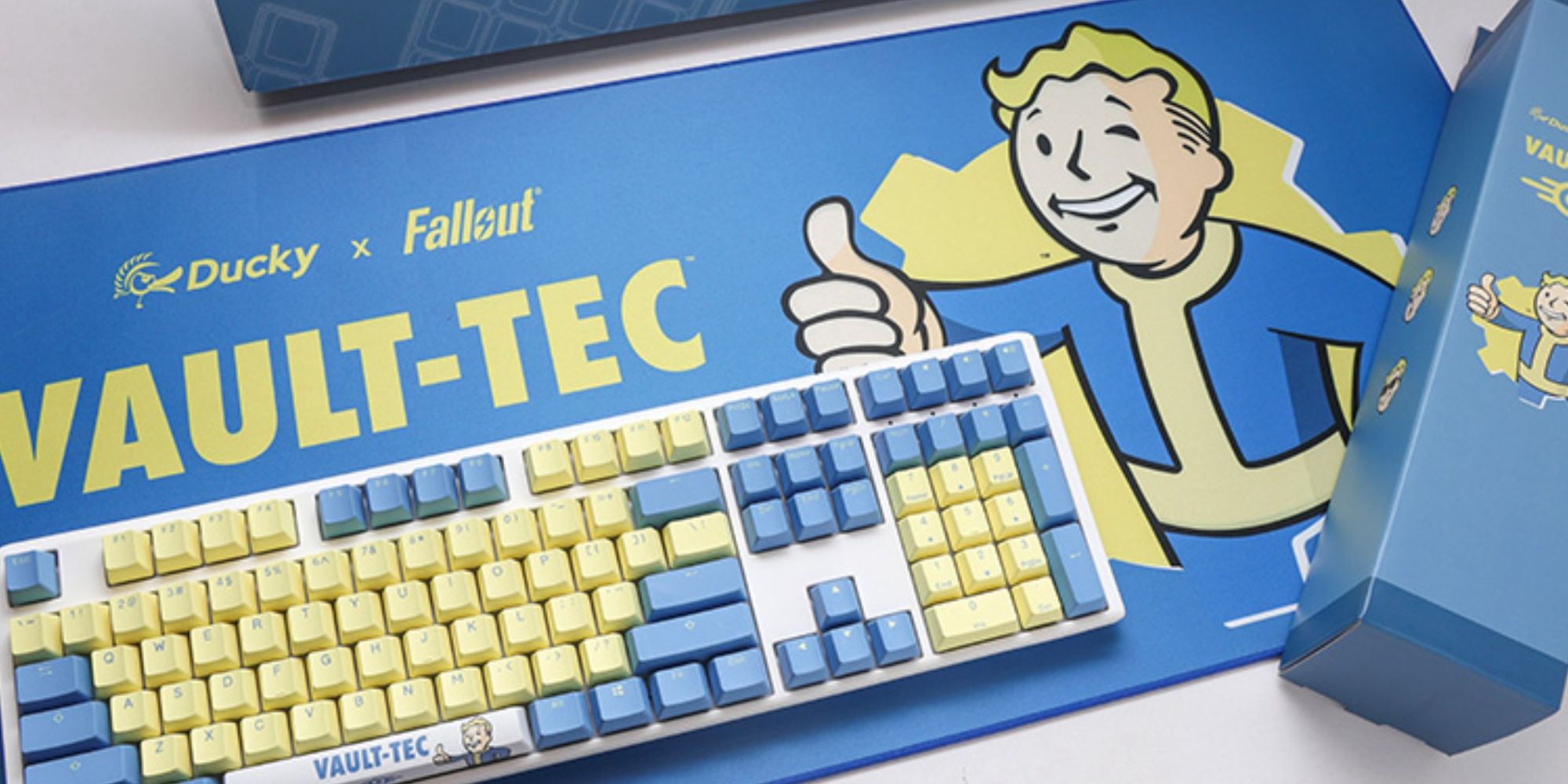 ducky x fallout vault-tec fallout one 3 rgb keyboard