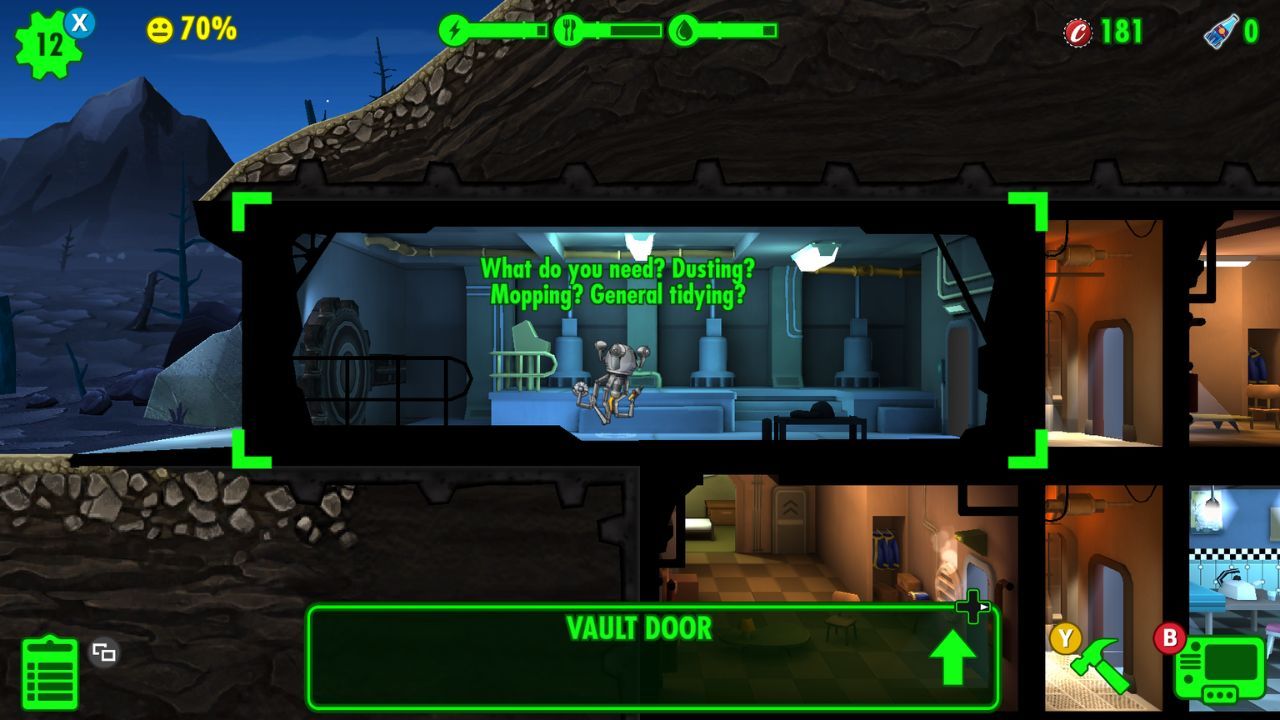 Как починить мистера Хэнди в Fallout Shelter