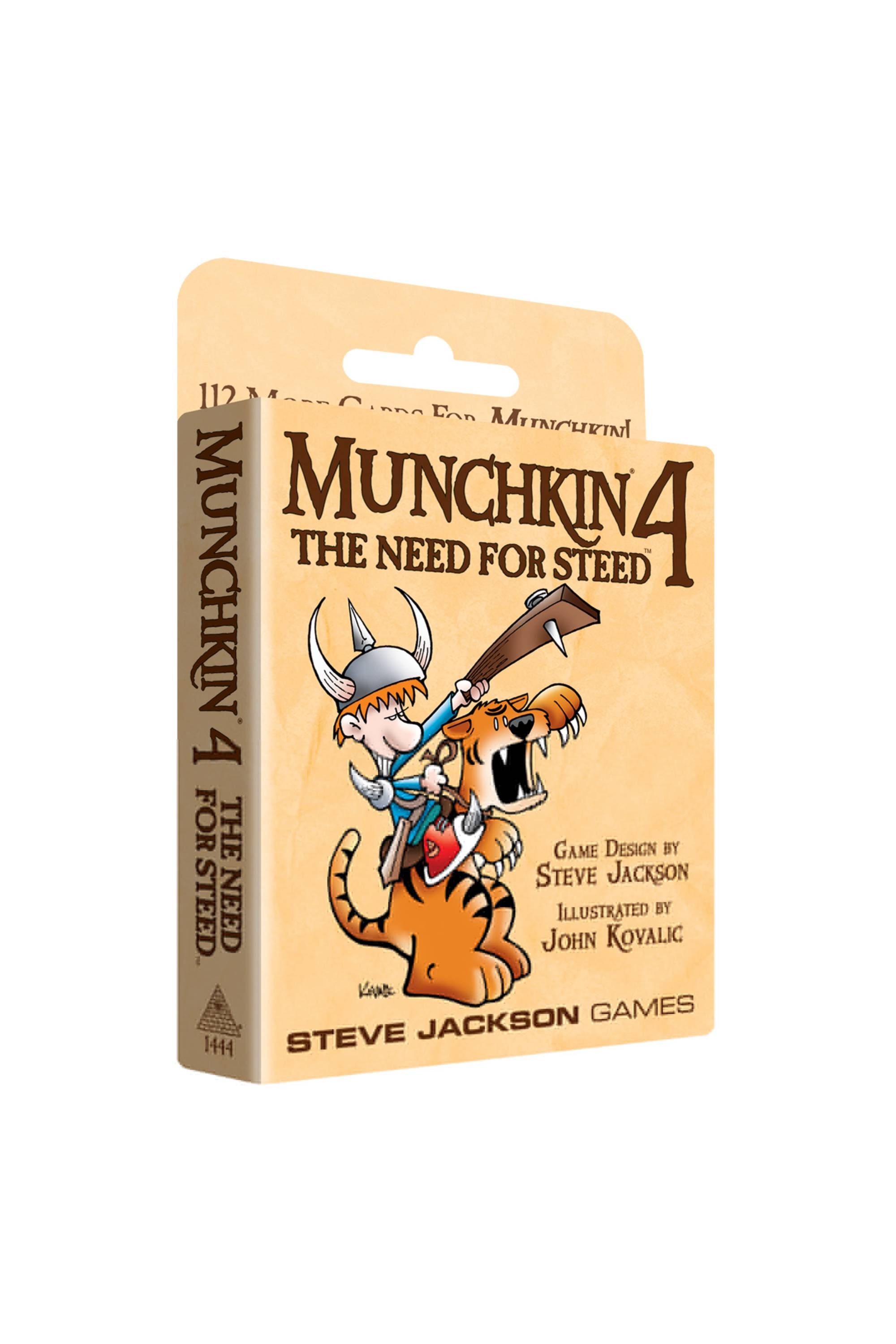 بهترین بسط های مانچکین در سال 2024 10 Munchkin 4 - نیاز به Steed