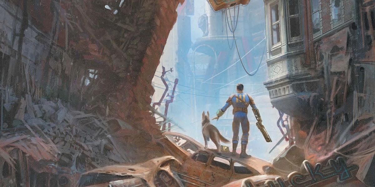 The cover for the Once Upon Time in the Wasteland scenario for the Fallout RPG