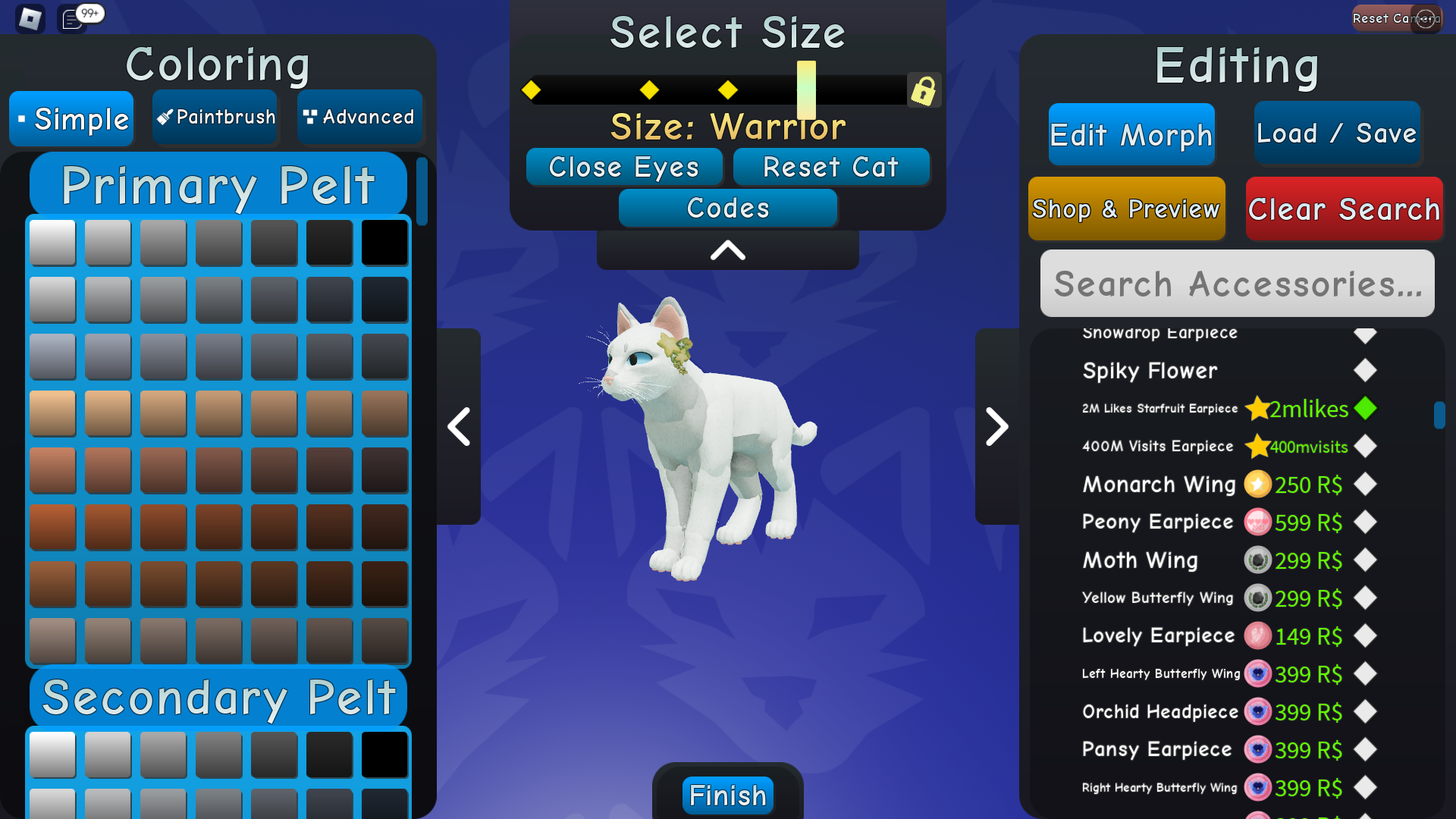 Коды Warrior Cats Ultimate Edition - Roblox