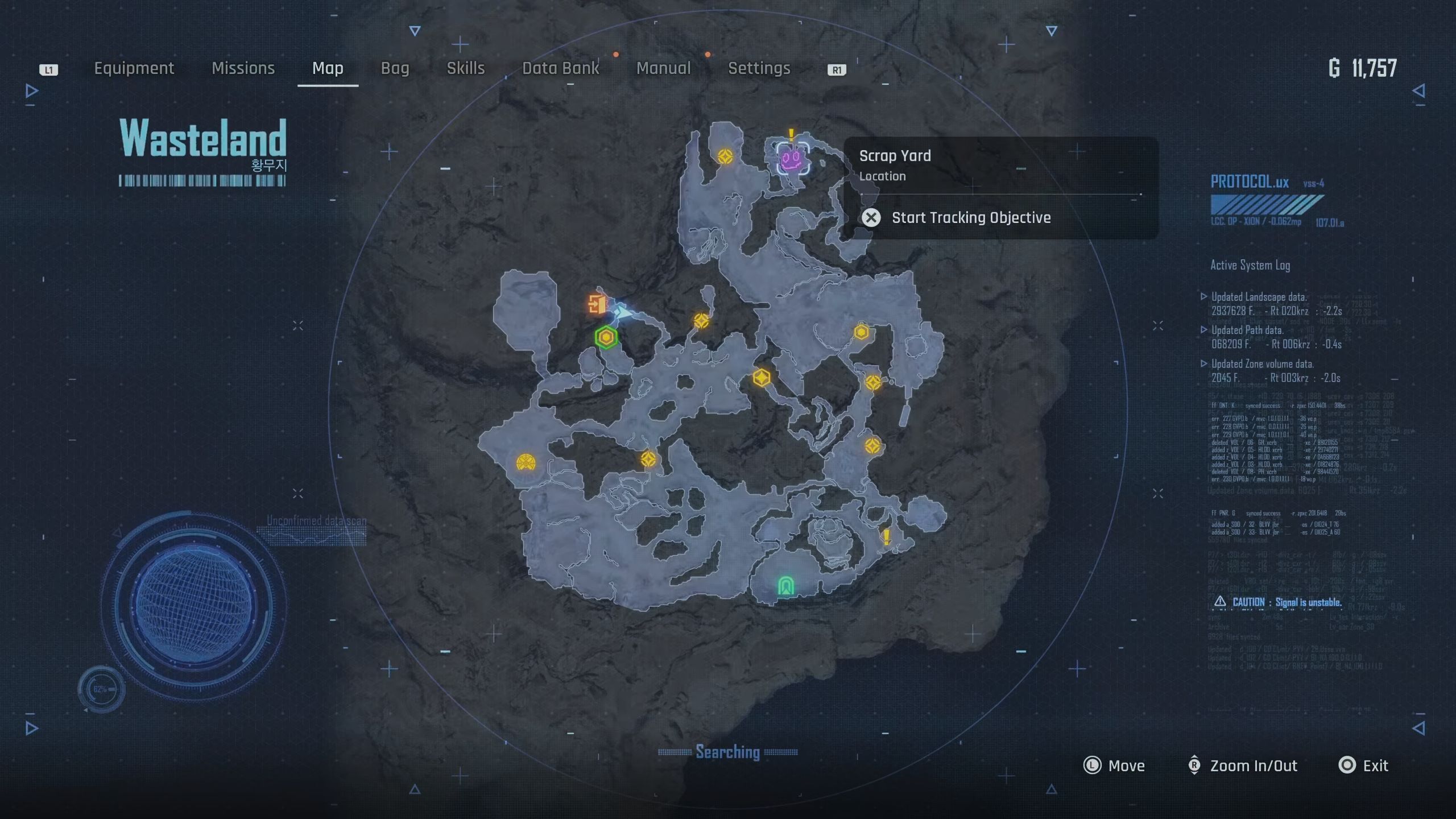 Scrap Yard location on the map - Stellar Blade