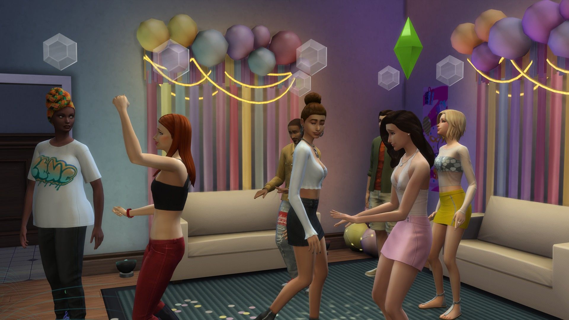 sims at a party the sims 4 party essentials kit