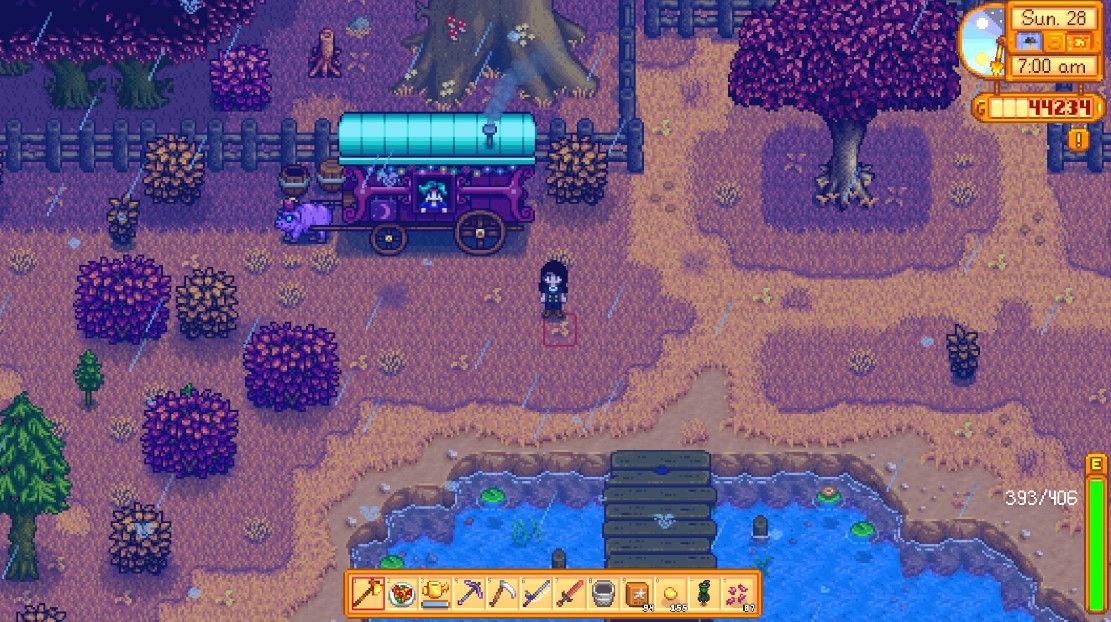 Где взять чайный сервиз в Stardew Valley?