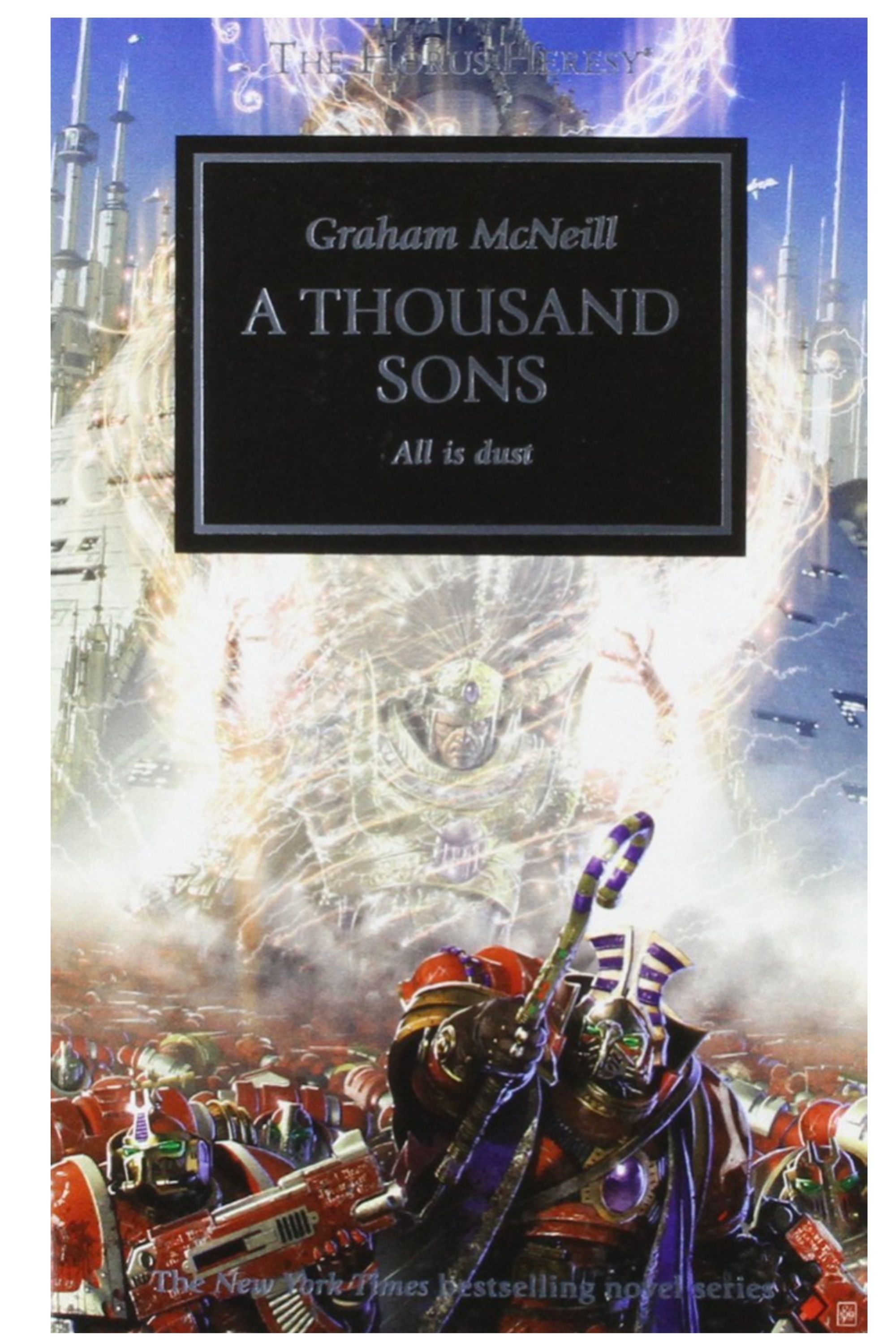 The cover of Graham McNeill's Horus Heresy: A Thousand Sons.