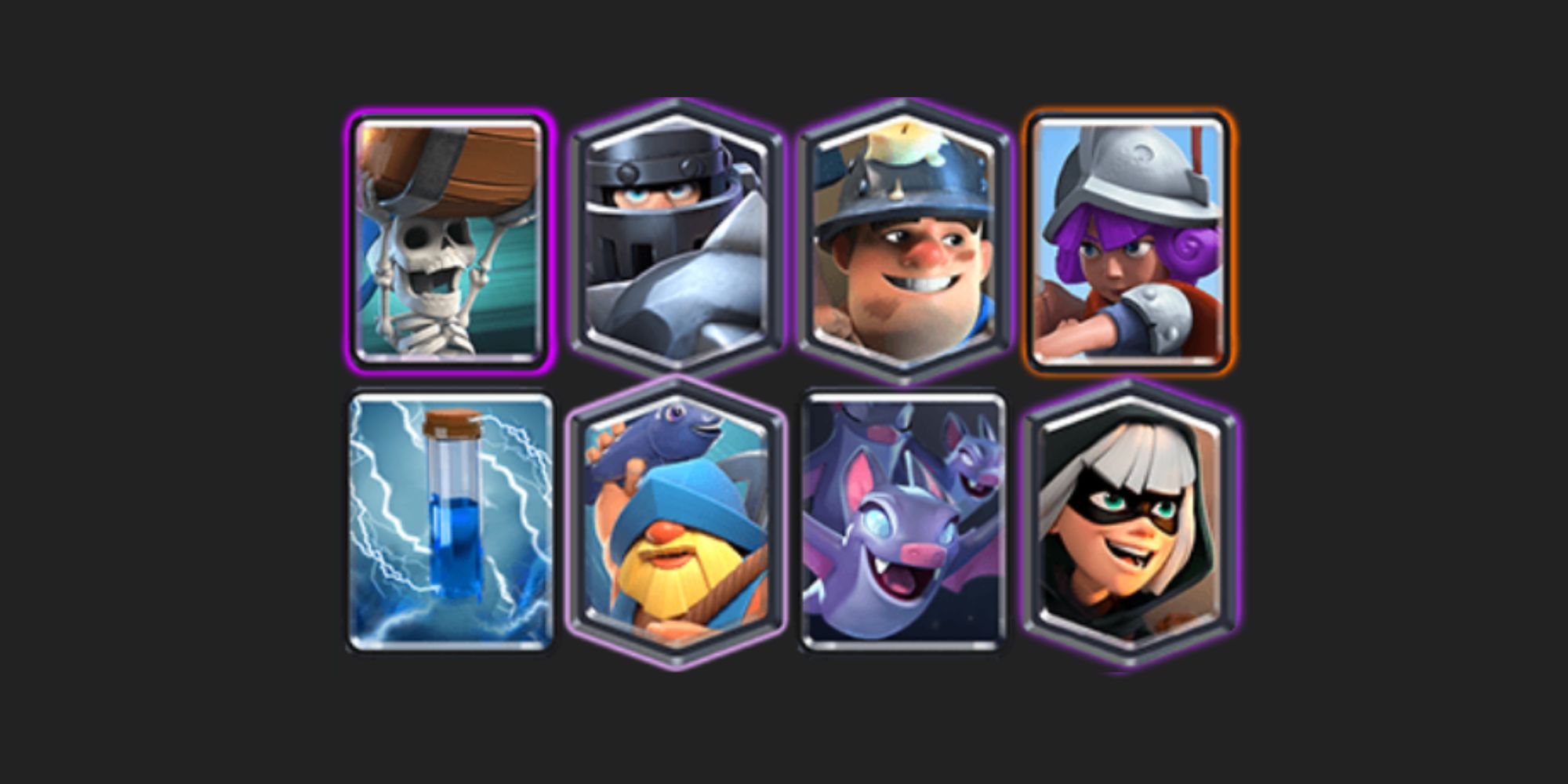 The Mega Knight Wall breakers deck in Clash Royale