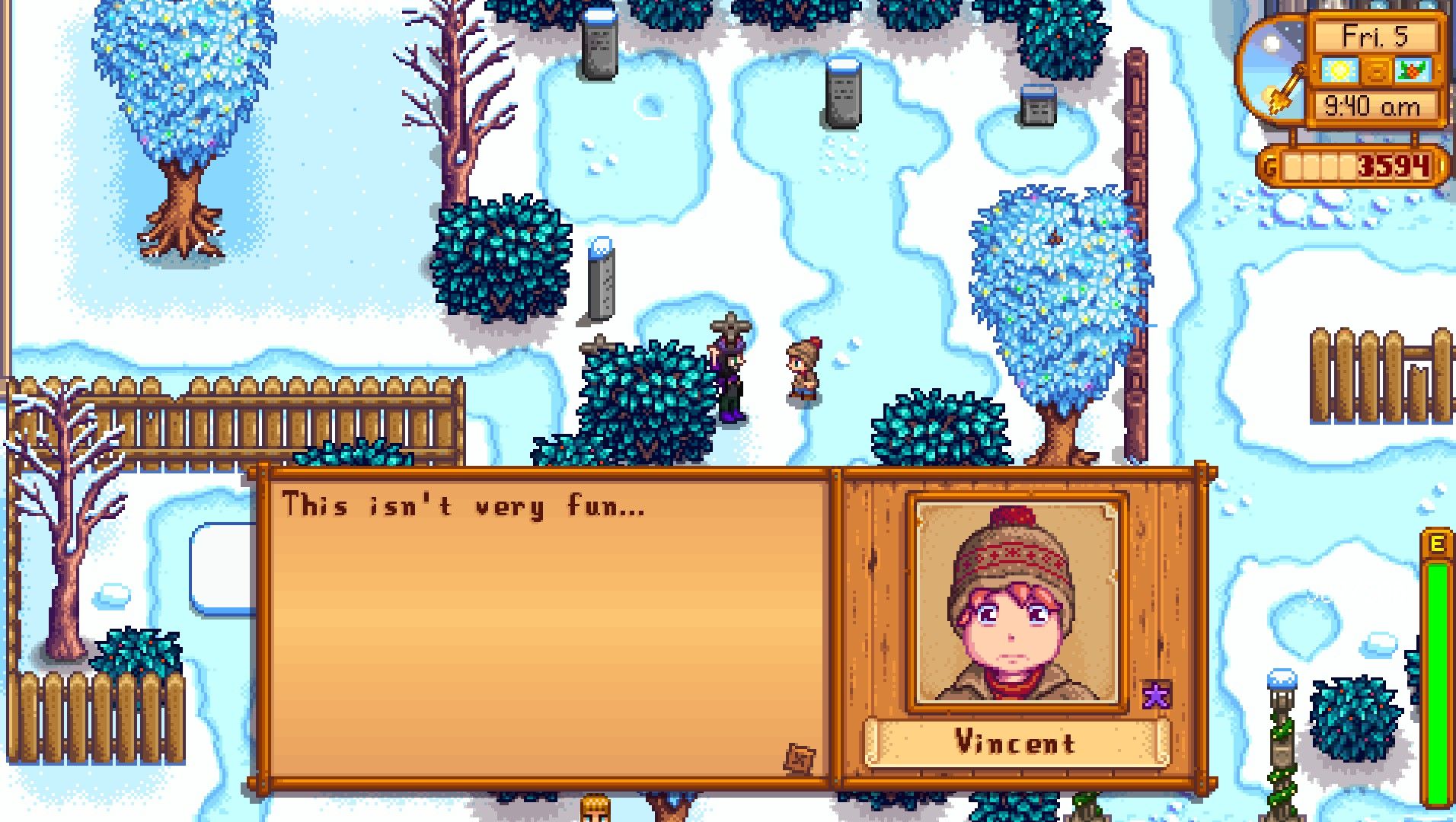 Все универсальные антипатии в Stardew Valley