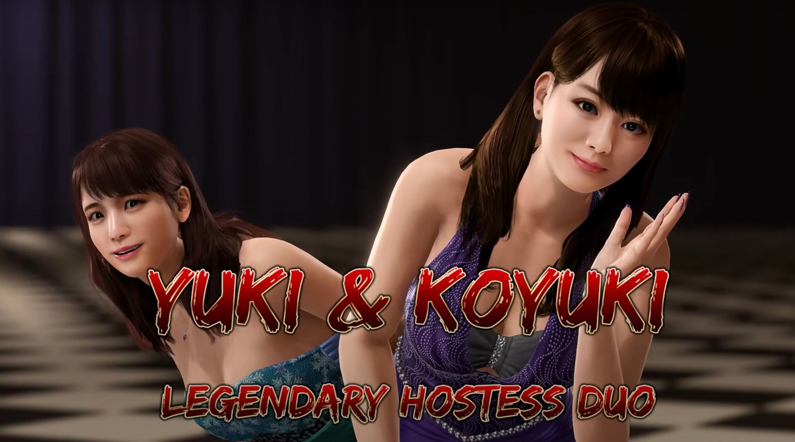 yuki and koyuki poundmate in Like a Dragon: Infinite Wealth