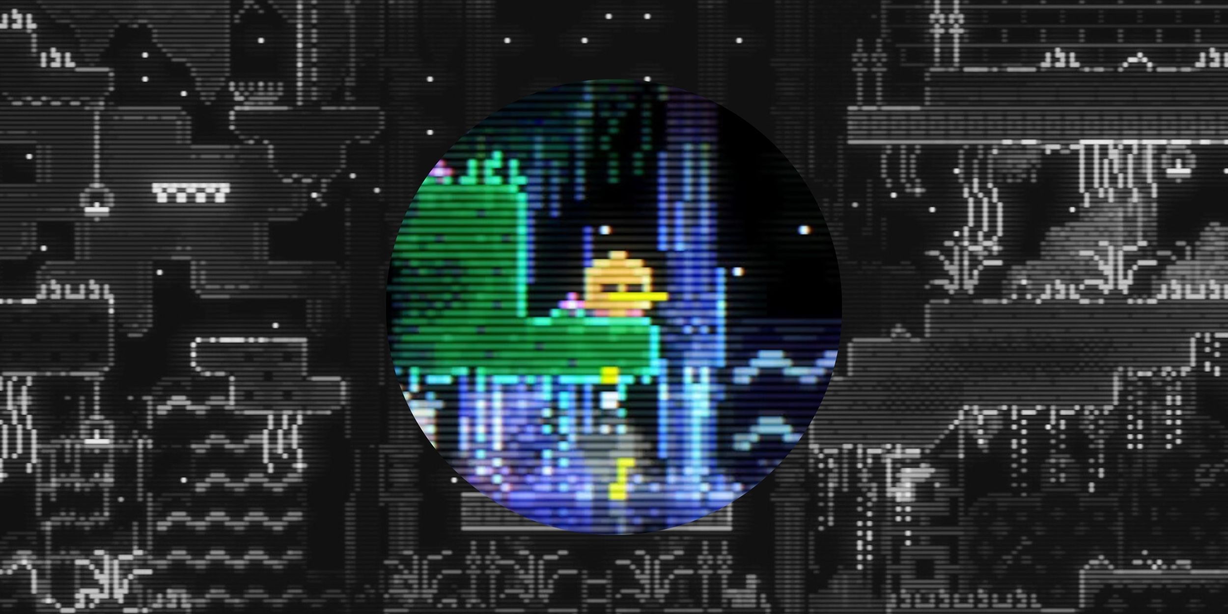 The player playing the Animal Flute in Animal Well.