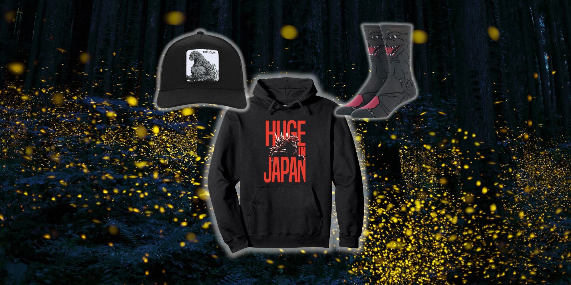 Best Godzilla Apparel Items. Featuring Godzilla Hats, Hoodies, Socks and more