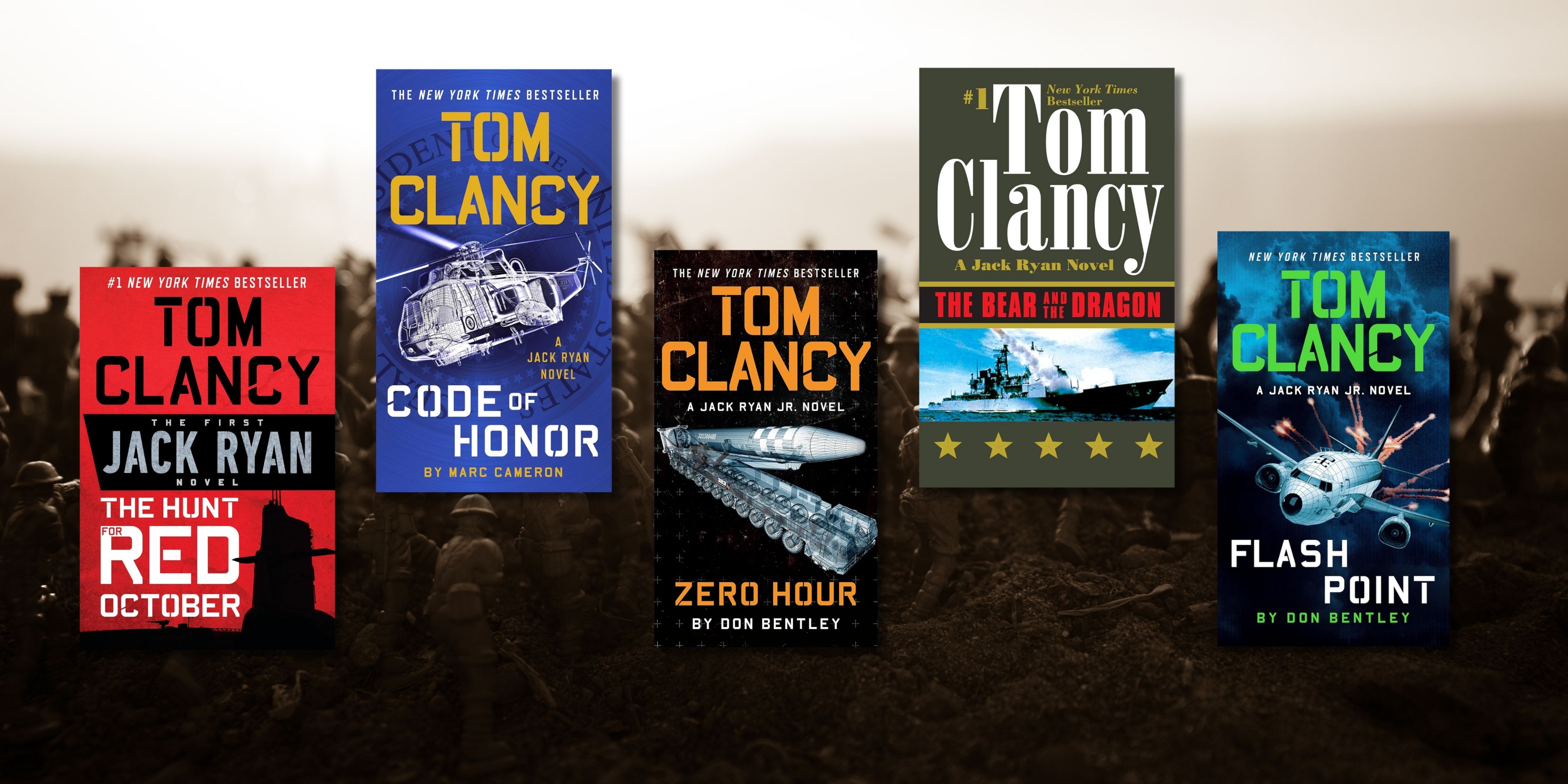 Лучшие книги Тома Клэнси в 2024 году