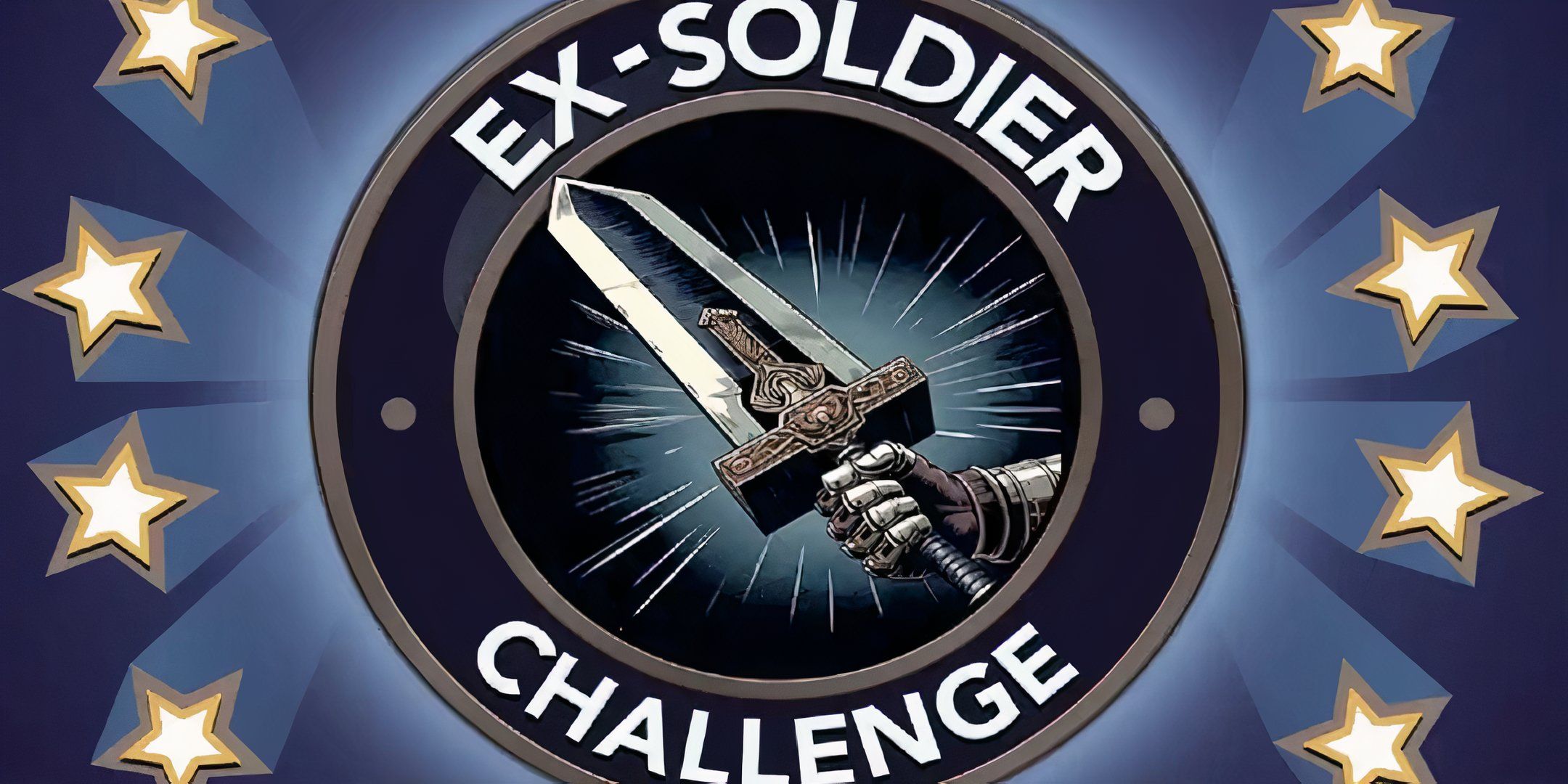 Ex-Soldier Challenge banner in BitLife 