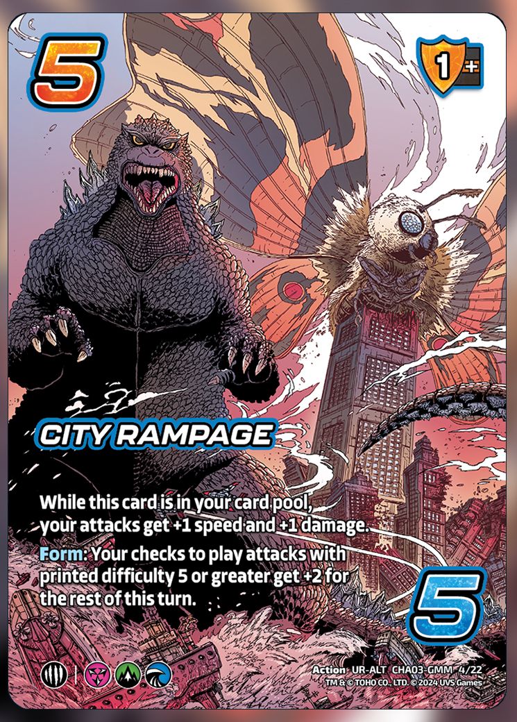 City Rampage Alt Art