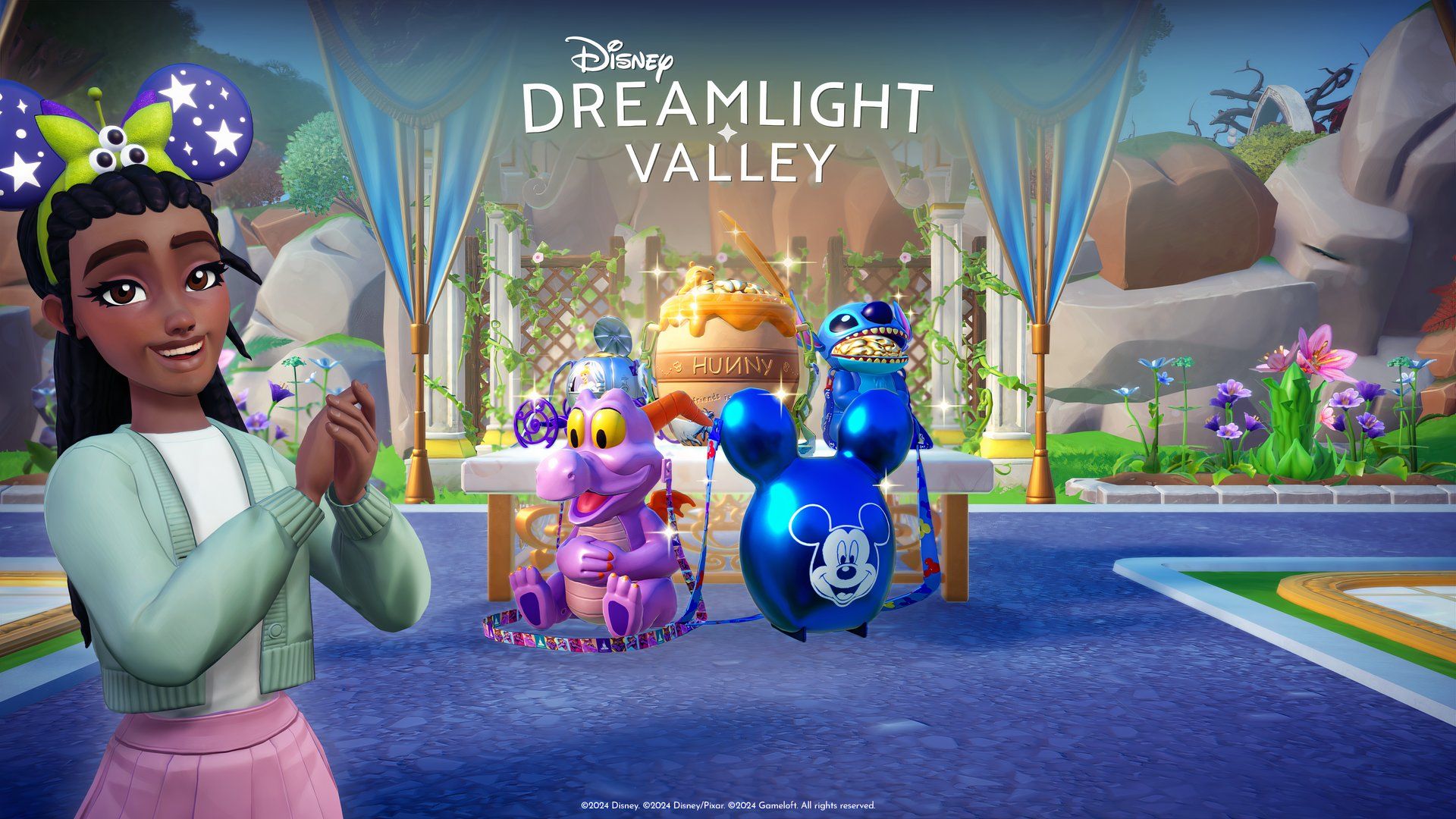 Где найти кнопки в Disney Dreamlight Valley