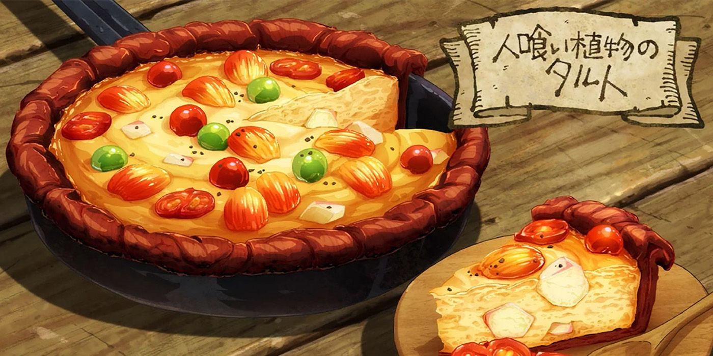 A fruity quiche from Delicious in Dungeon.