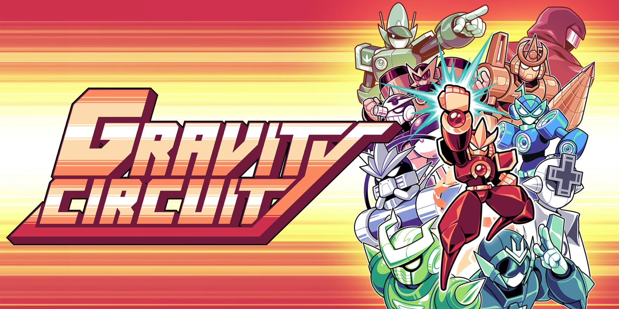 Kai and the main cast of Gravity Circuit