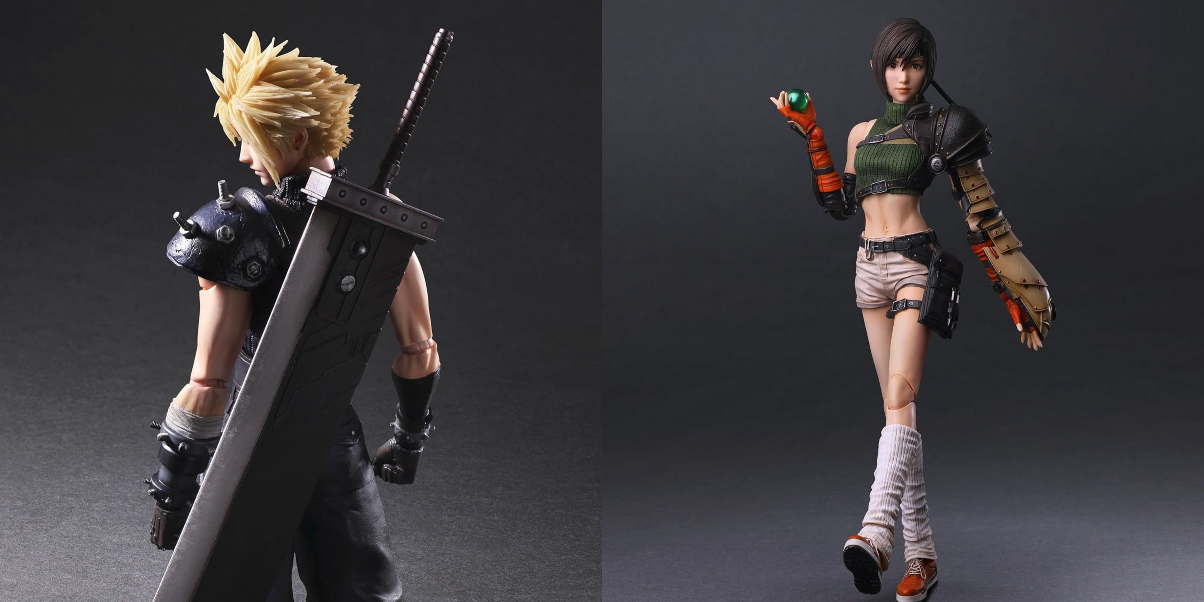 Фигурки Клауда и Юффи Play Arts из Final Fantasy 7 Rebirth теперь на Amazon