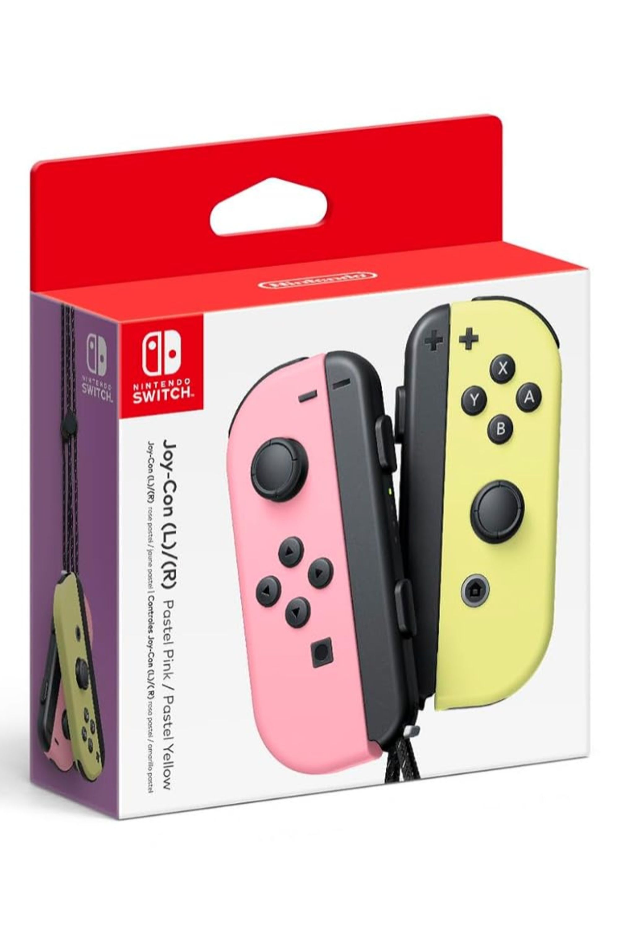 Nintendo Switch Pastel Pink And Yellow Joy-Con On Sale At Amazon